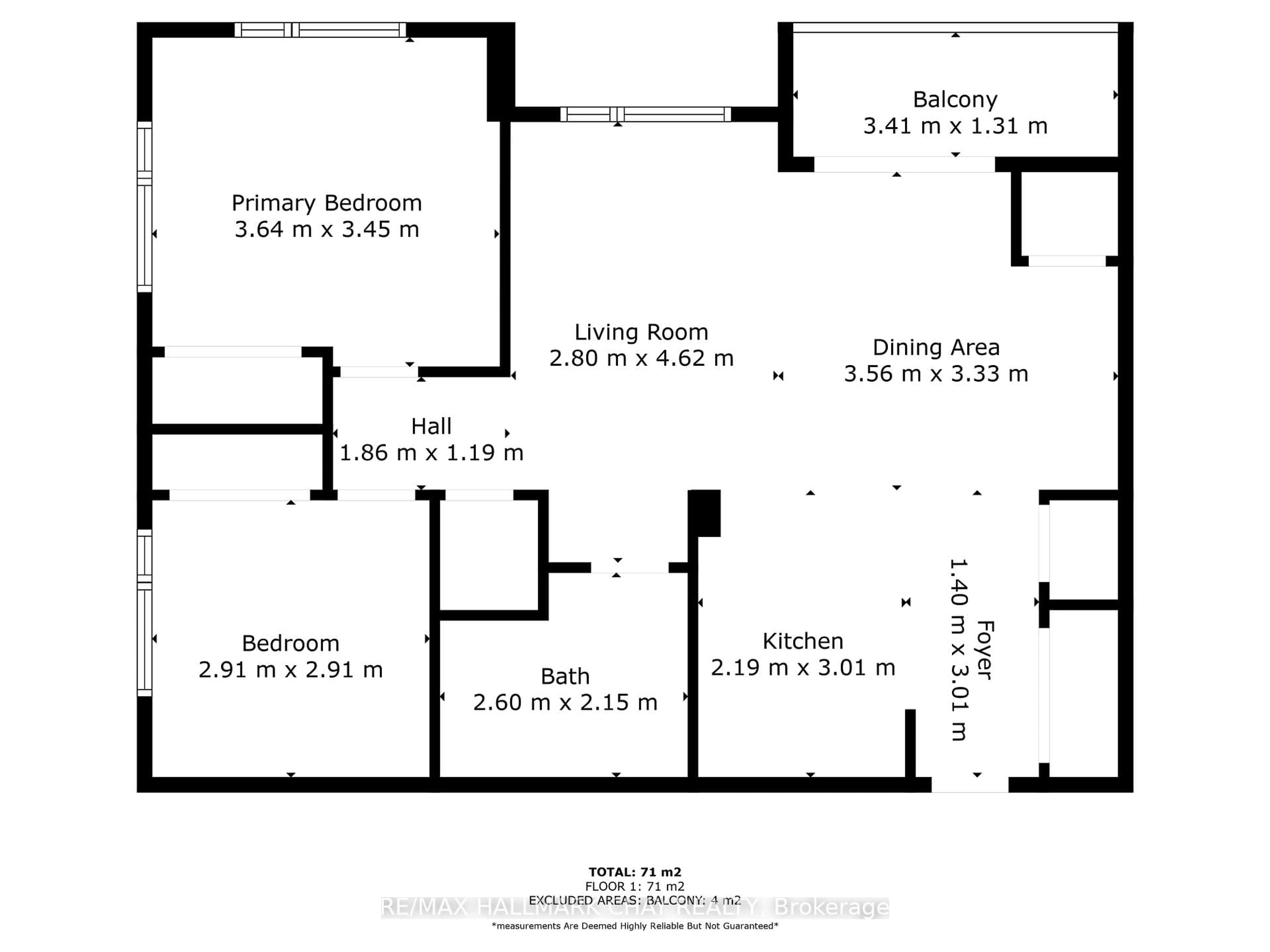 Floor plan for 610 Farmstead Dr #622, Milton Ontario L9T 8X5