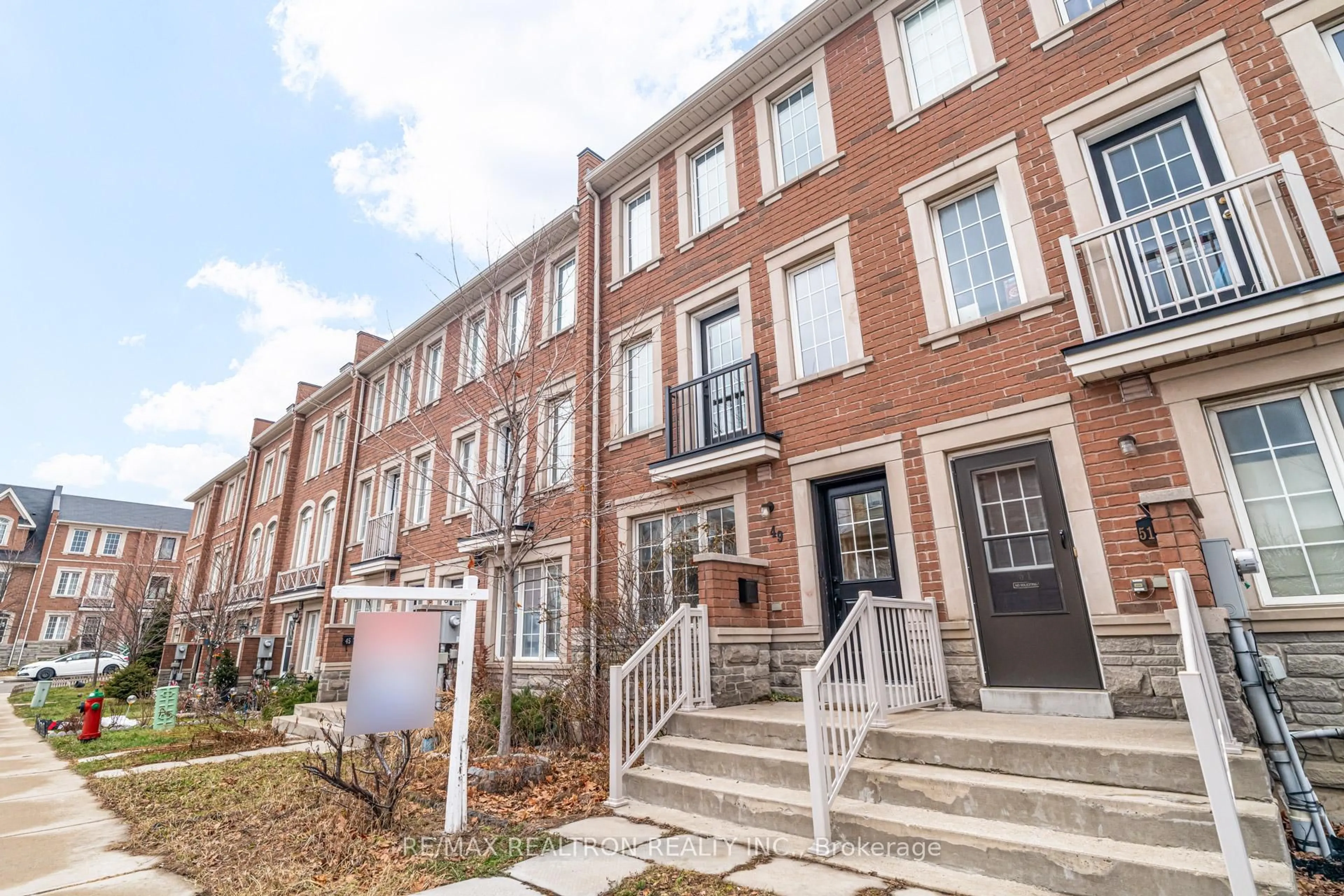 Home with brick exterior material, street for 49 Ted Wray Circ, Toronto Ontario M3L 0G8