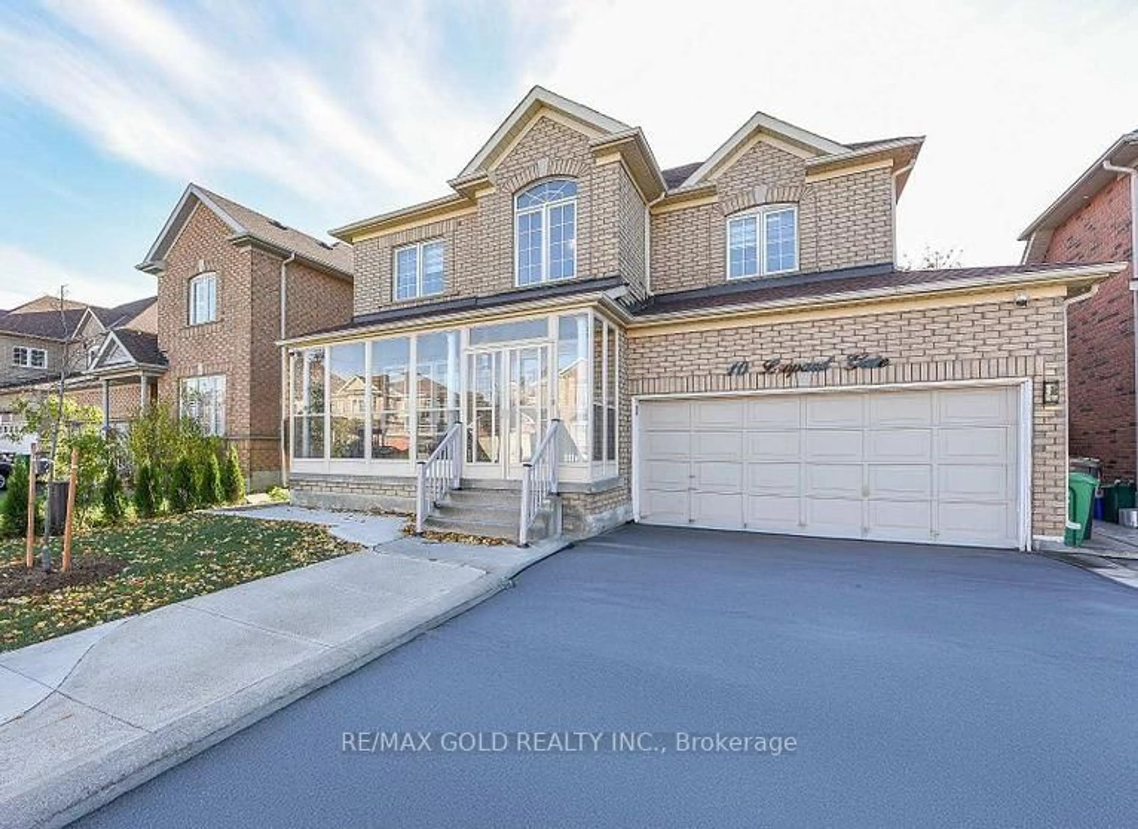 Home with brick exterior material, street for 10 Leopard Gate, Brampton Ontario L6R 2E5