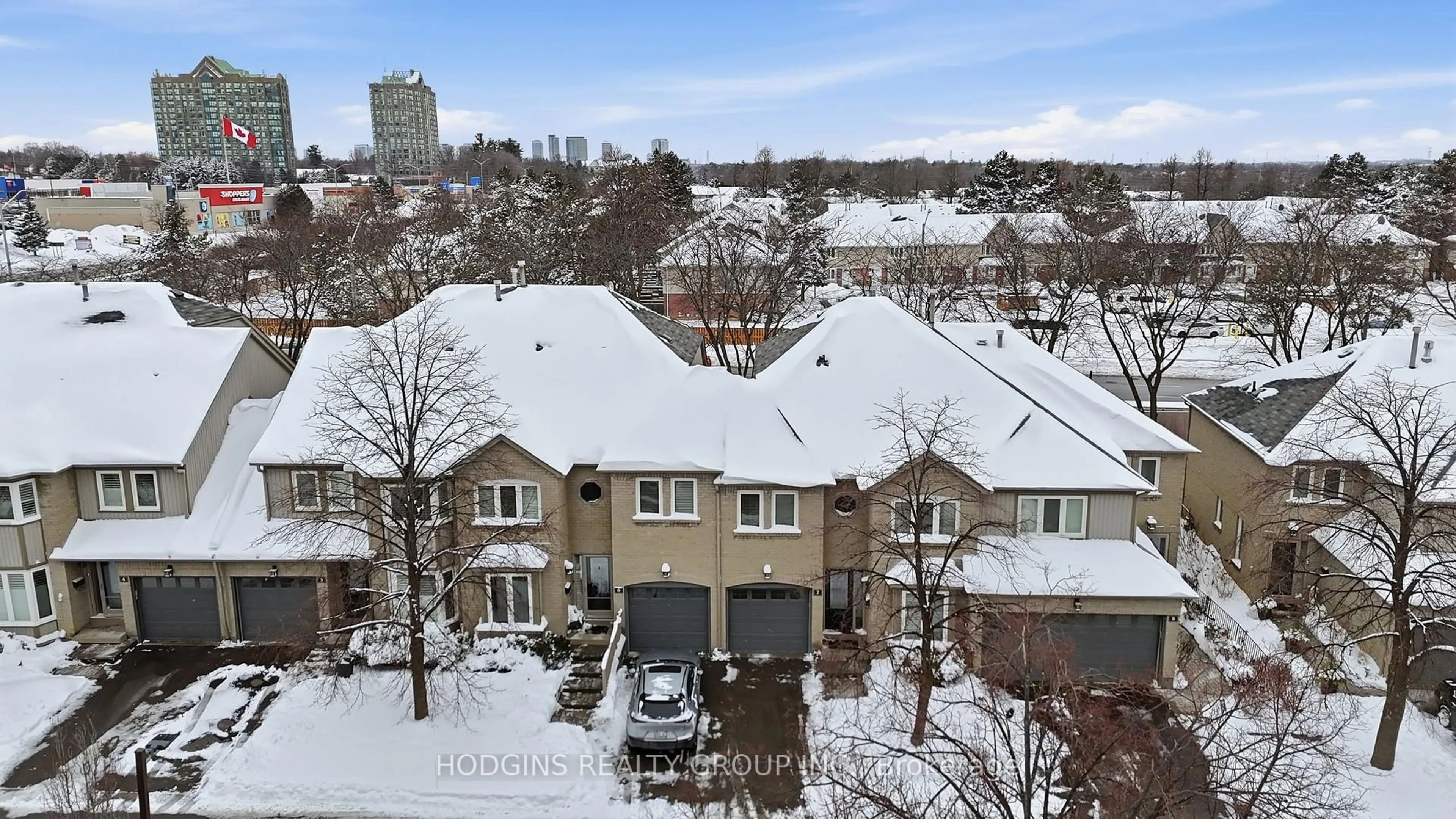 A pic from outside/outdoor area/front of a property/back of a property/a pic from drone, street for 3420 South Millway Way #7, Mississauga Ontario L5L 3V4