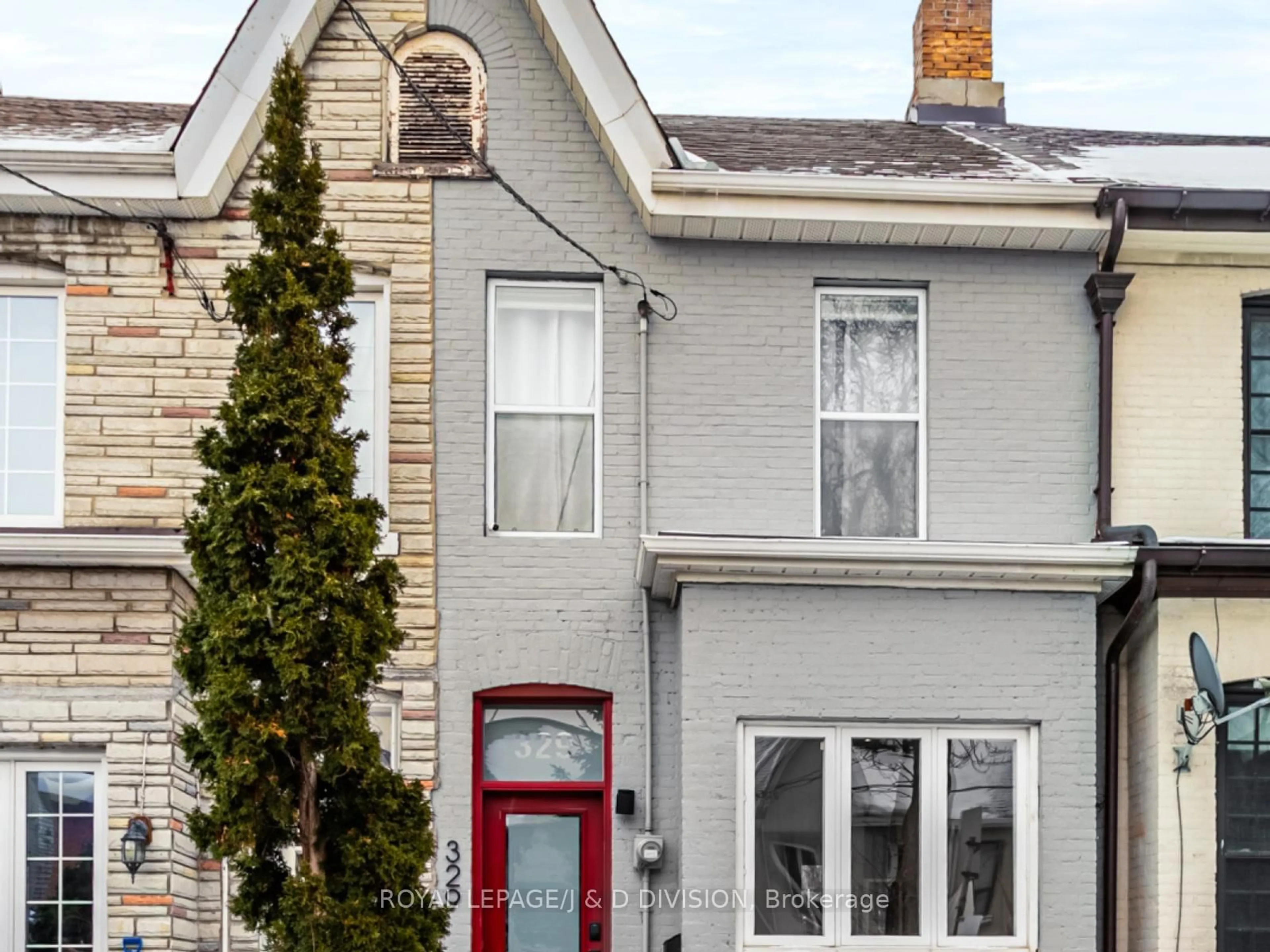 Home with brick exterior material, street for 329 Indian Road Cres, Toronto Ontario M6P 2G9