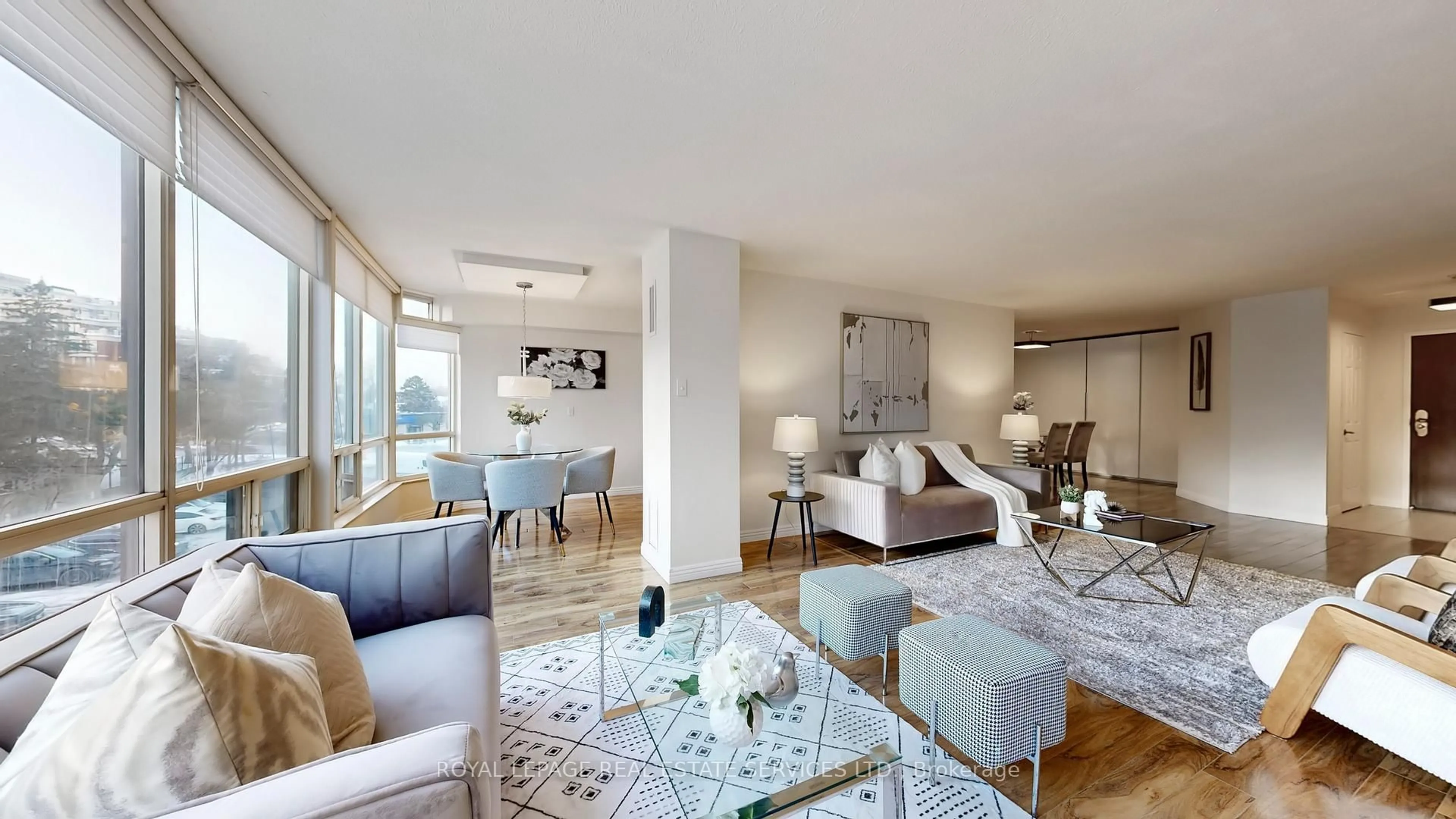 Living room with furniture, unknown for 1300 Islington Ave #304, Toronto Ontario M9A 5C4