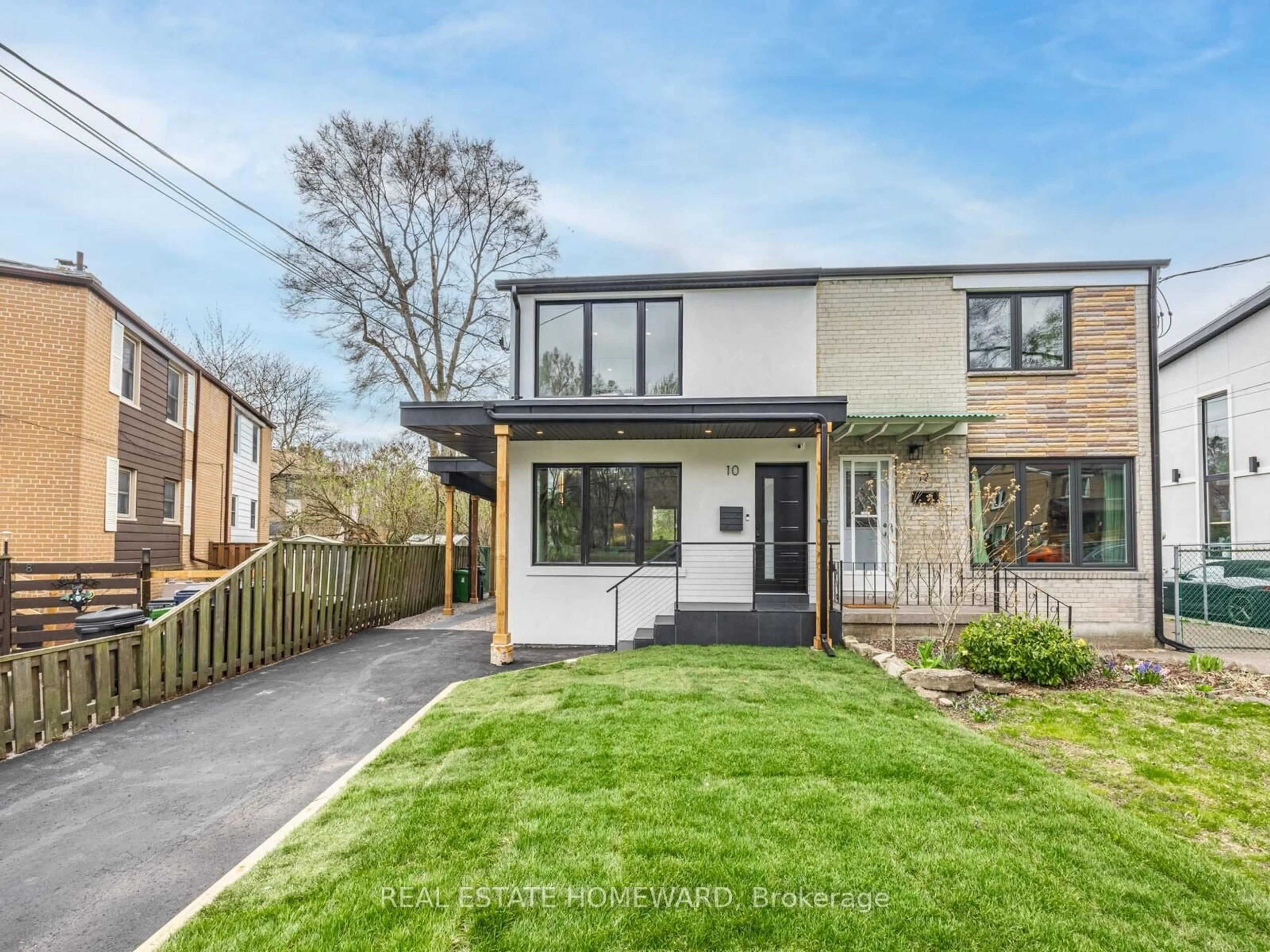 Home with brick exterior material, street for 10 Juliana Crt, Toronto Ontario M6S 2R2