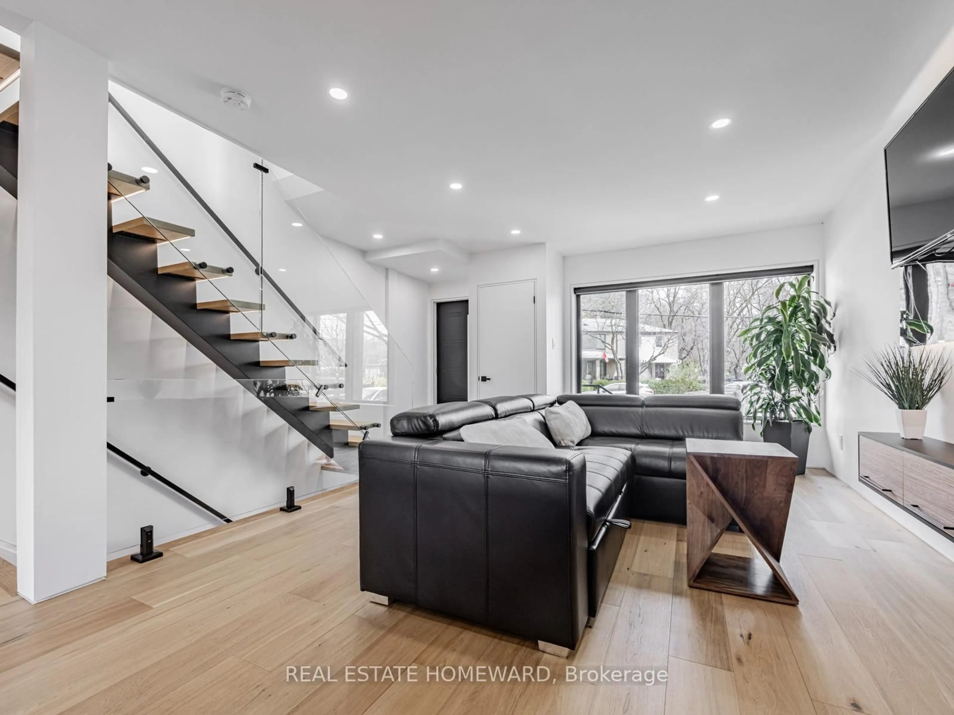 Living room with furniture, unknown for 10 Juliana Crt, Toronto Ontario M6S 2R2