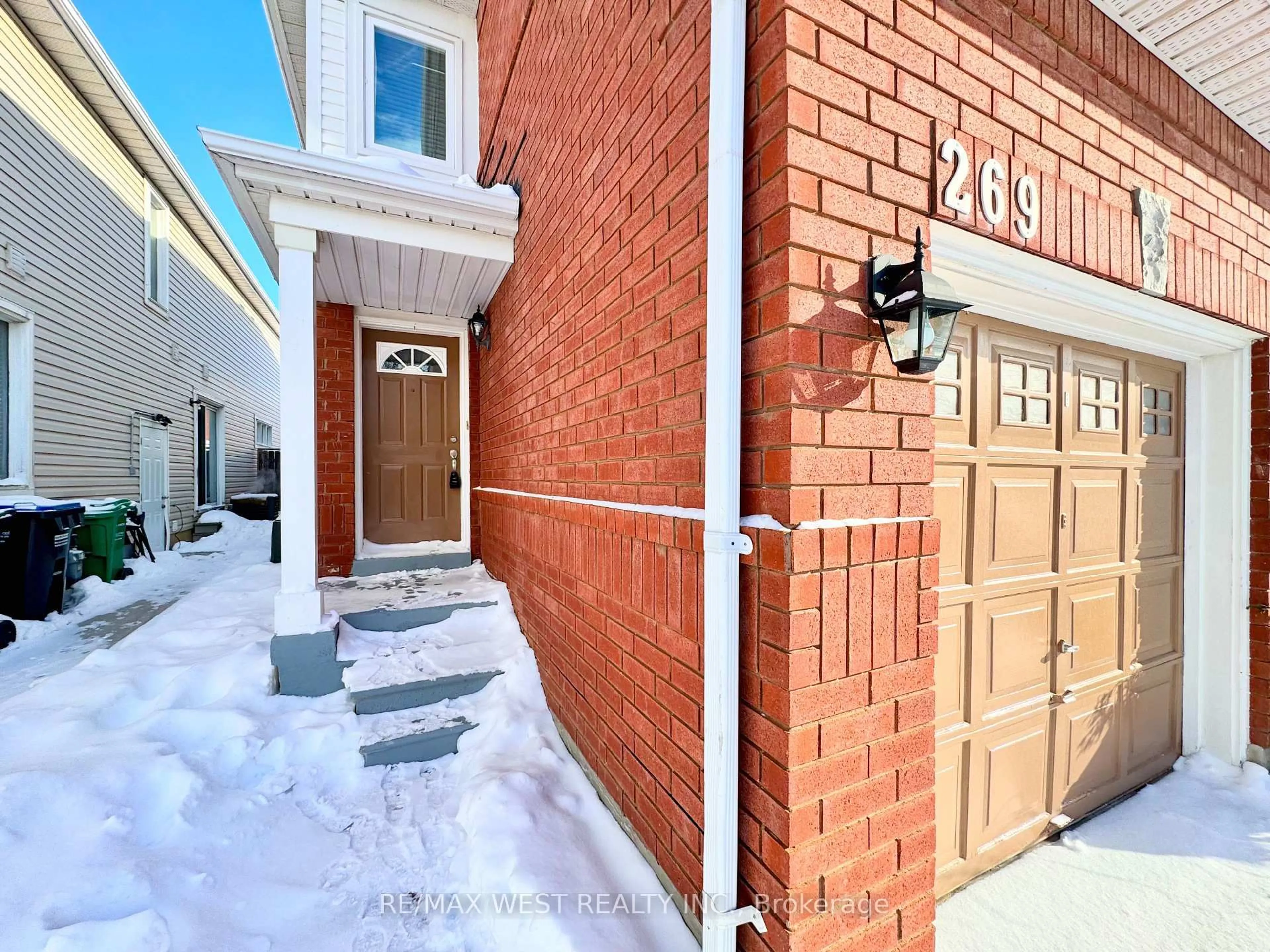 Home with brick exterior material, street for 269 Pressed Brick Dr, Brampton Ontario L6V 4L2