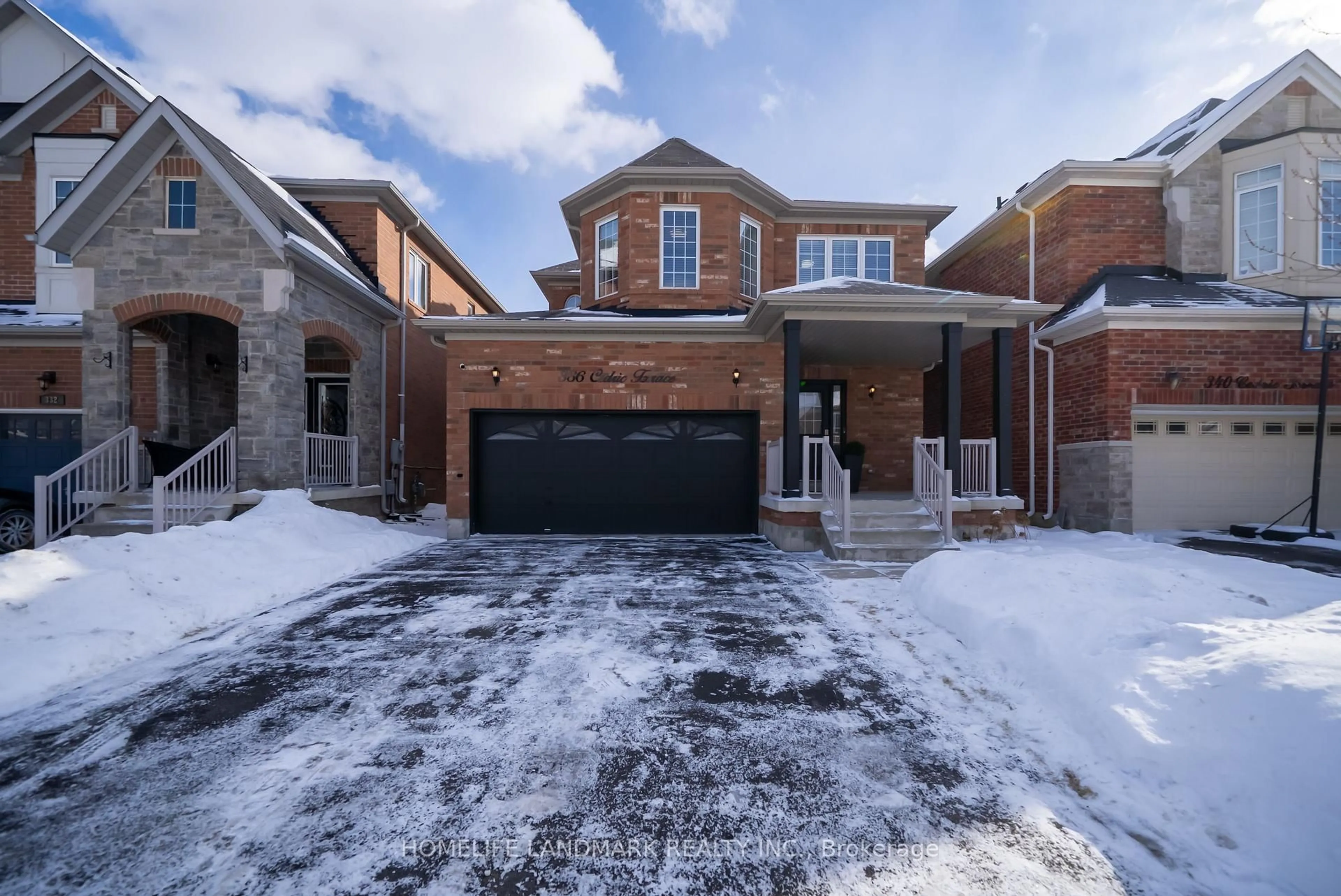 Home with brick exterior material, street for 336 Cedric Terr, Milton Ontario L9T 8P3