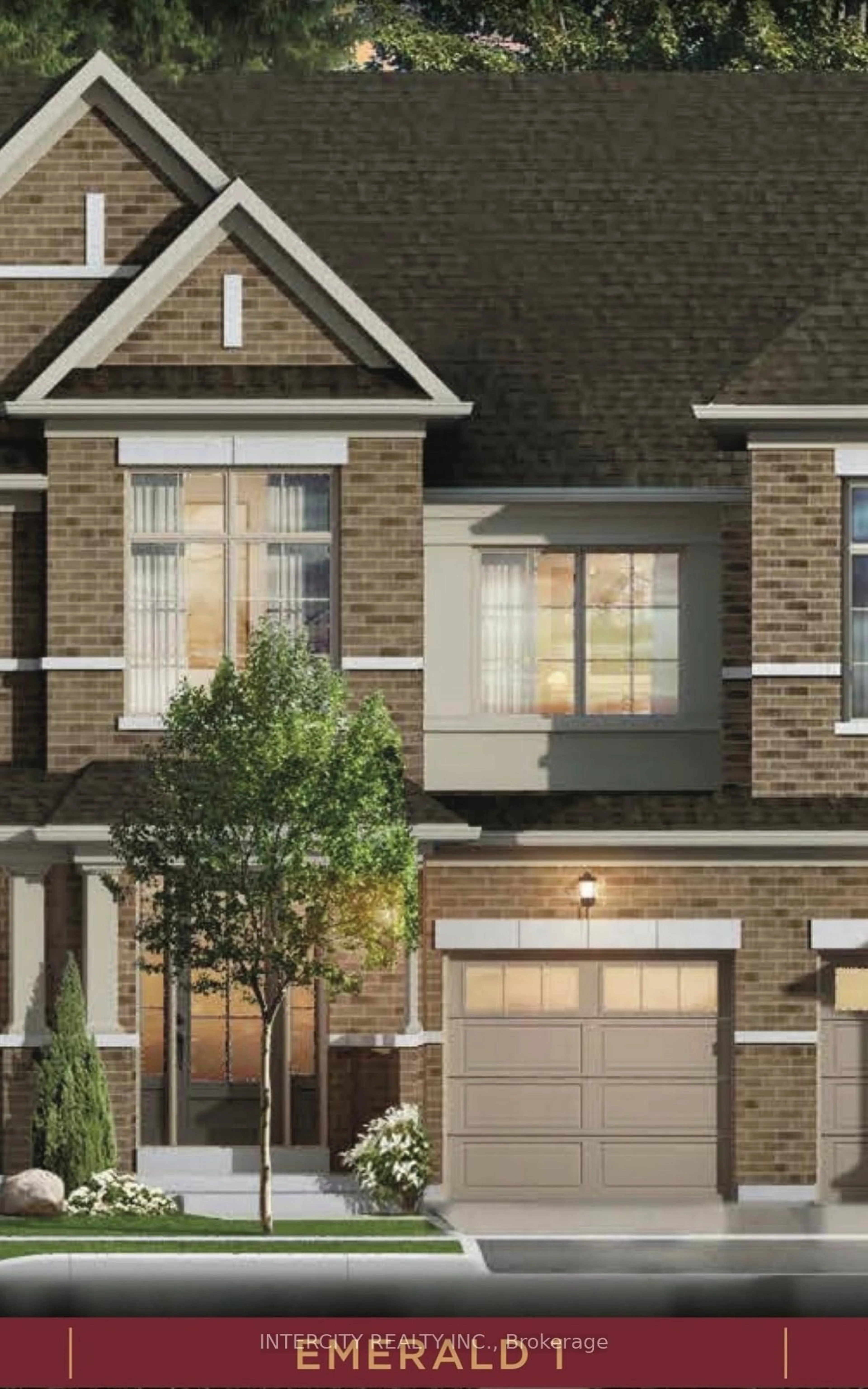 Home with brick exterior material, street for Block 111-2 Orangevalley St, Brampton Ontario L7C 0G6