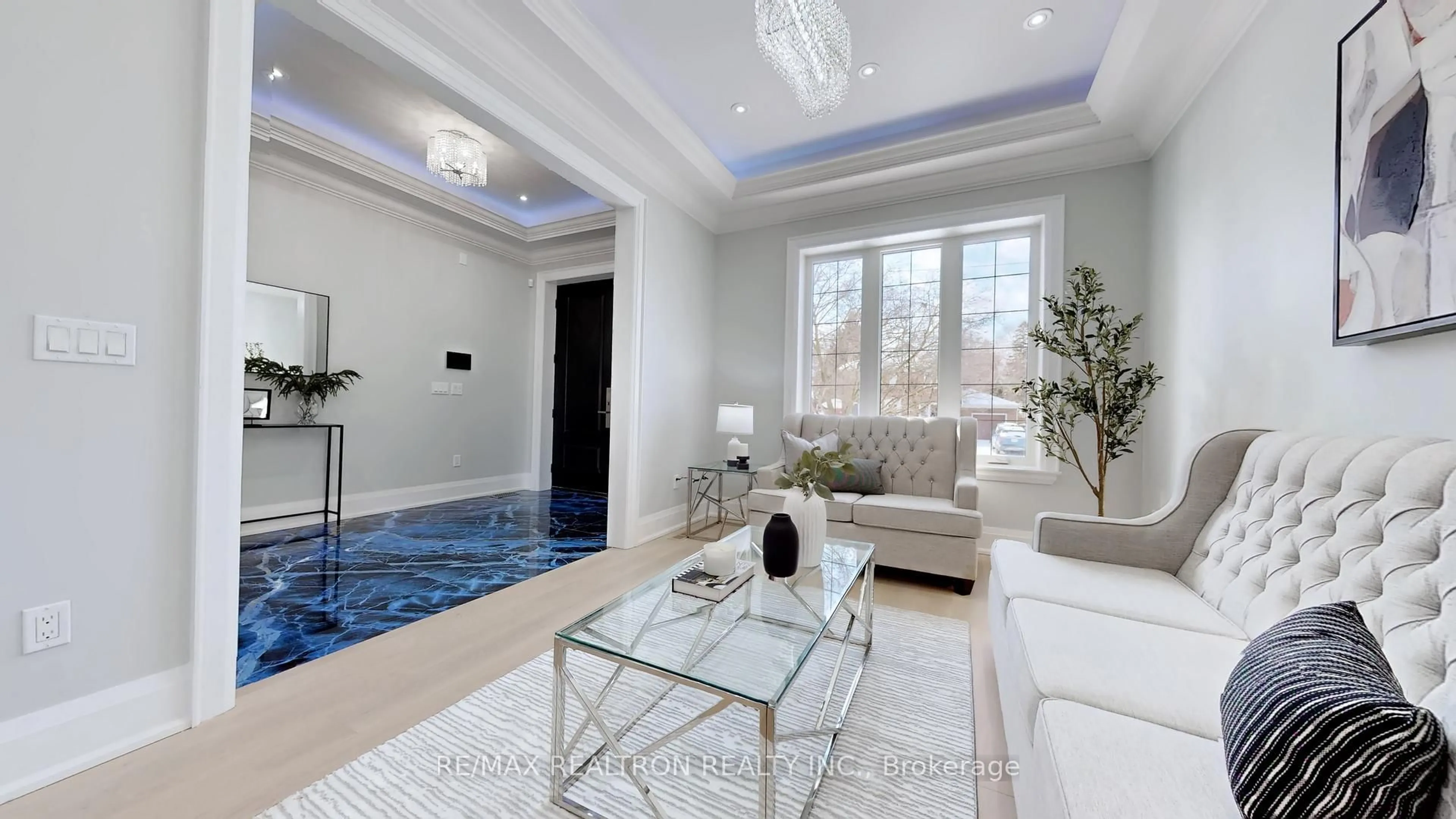 Living room with furniture, unknown for 9 Roxaline St, Toronto Ontario M9P 2Y6