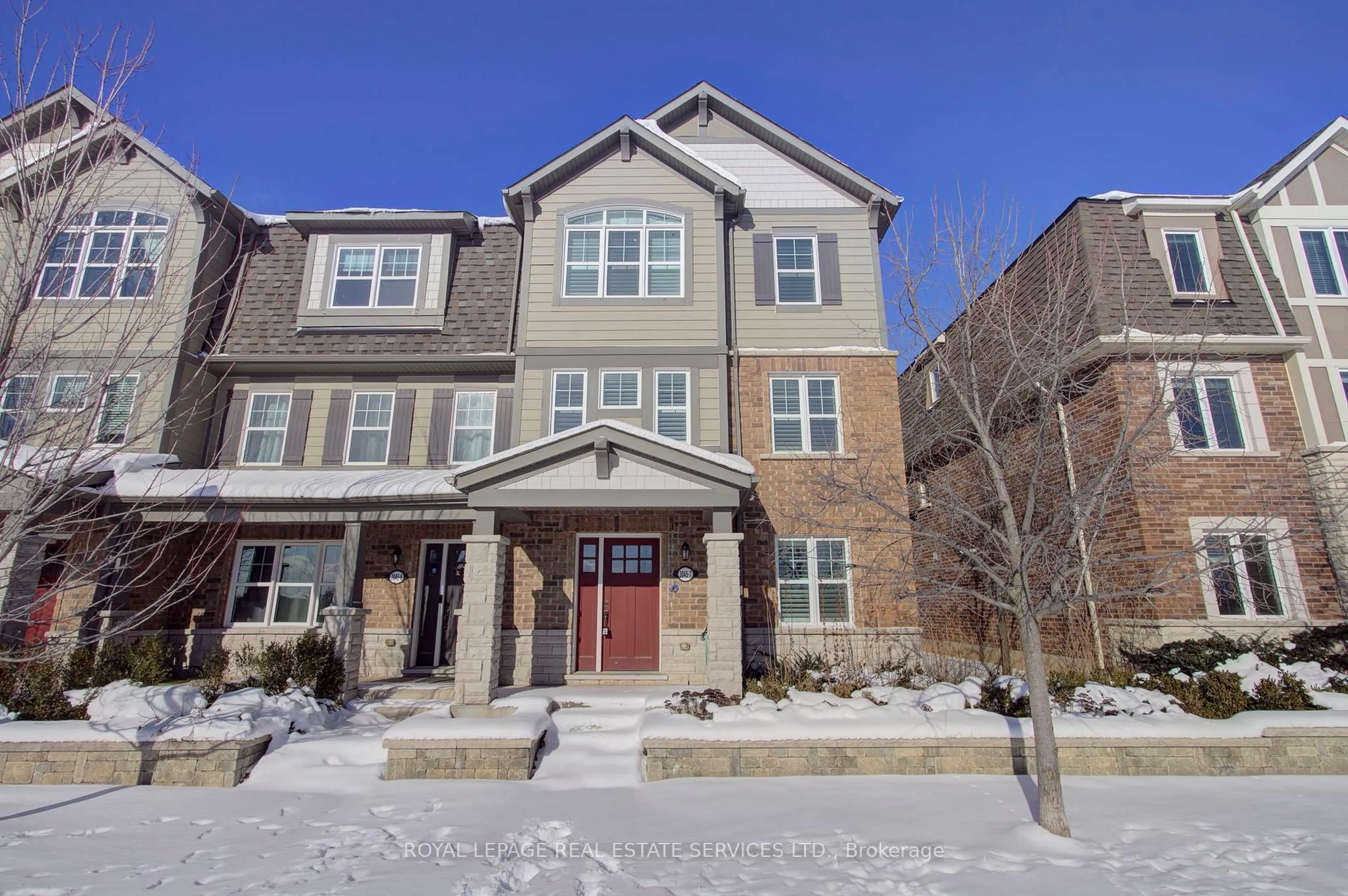 Home with brick exterior material, street for 3045 George Savage Ave #7, Oakville Ontario L6M 0Y8