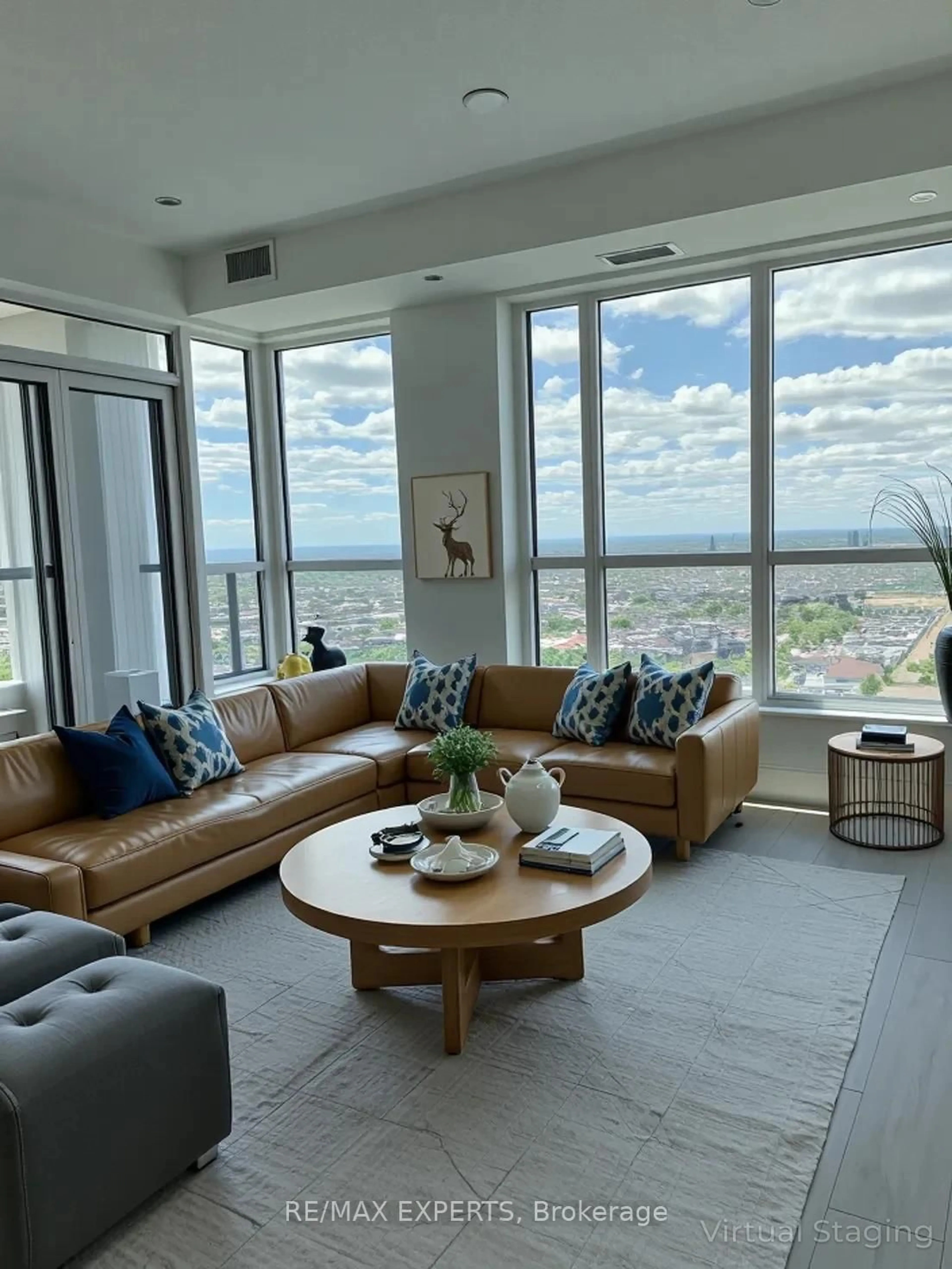 Living room with furniture, unknown for 7 Mabelle Ave #3309, Toronto Ontario M9A 0C9