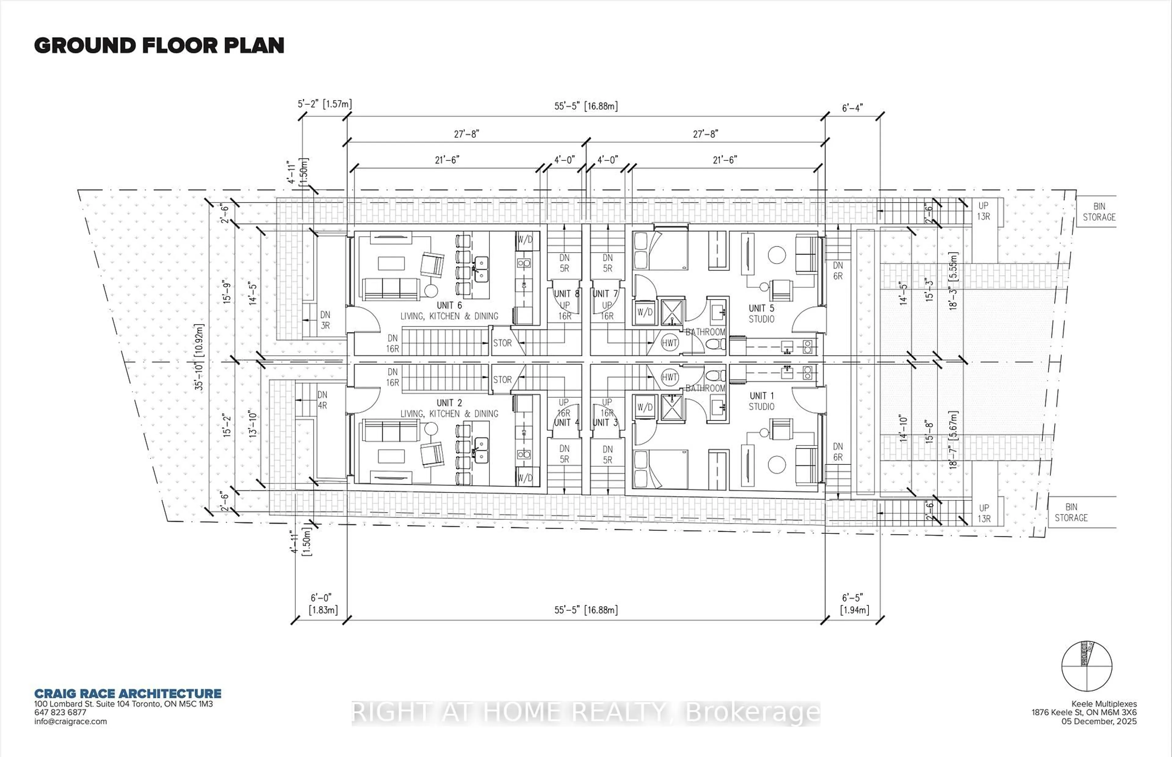 Floor plan for 1876 Keele St, Toronto Ontario M6M 3X6