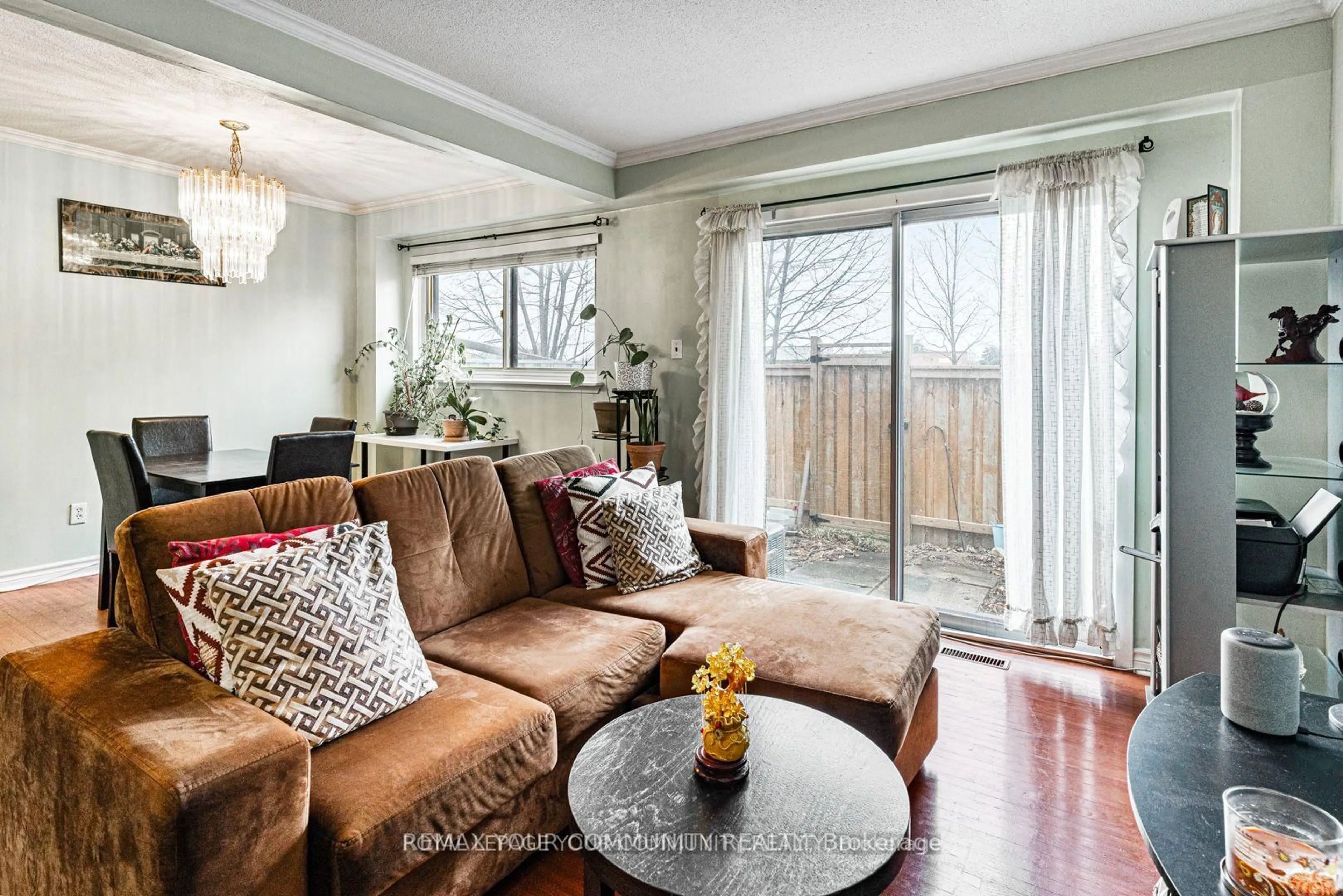 Living room with furniture, unknown for 336 Fleetwood Cres, Brampton Ontario L6T 2E5