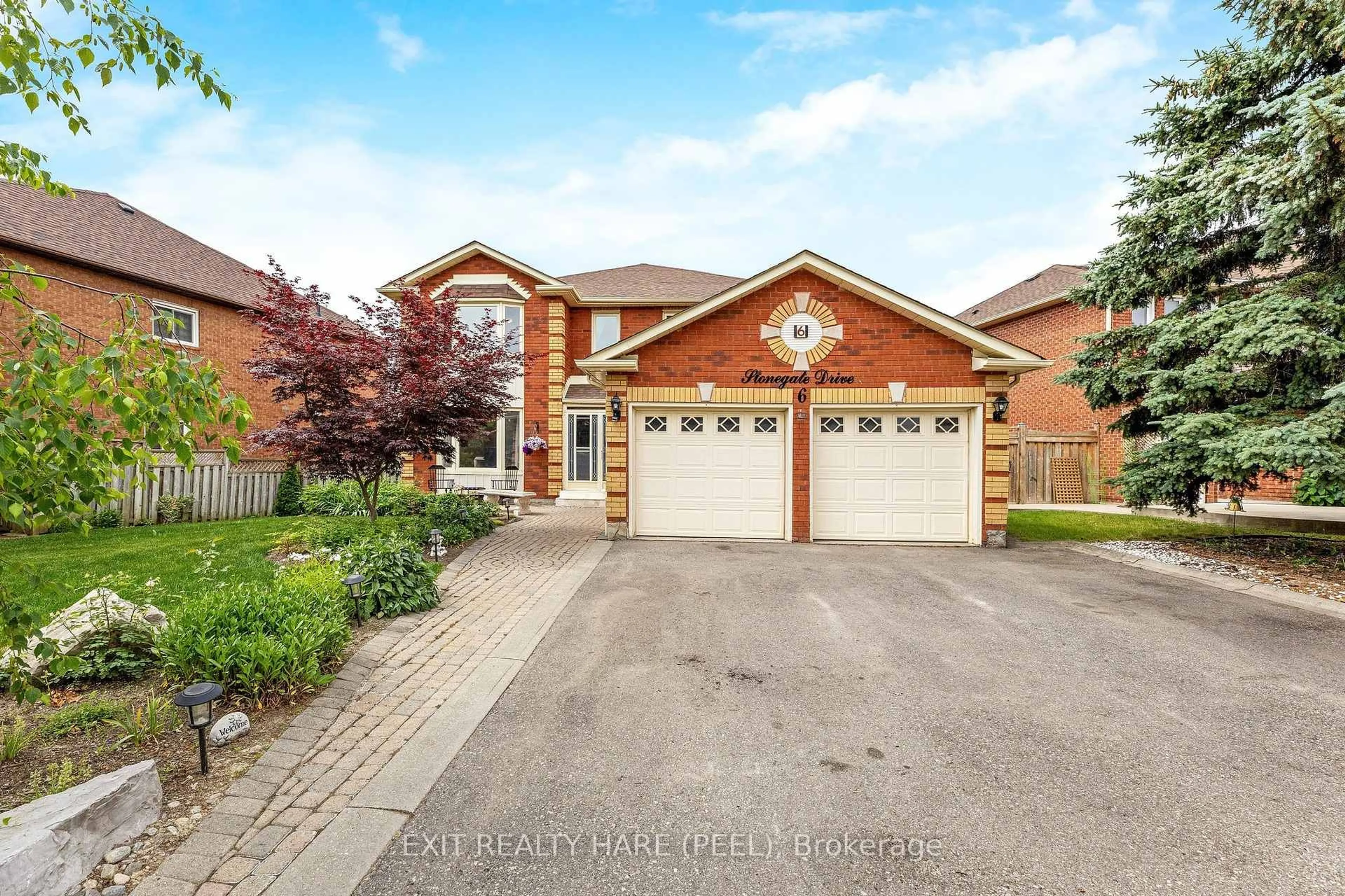 Home with brick exterior material, street for 6 Stonegate Dr, Brampton Ontario L6Z 3L7
