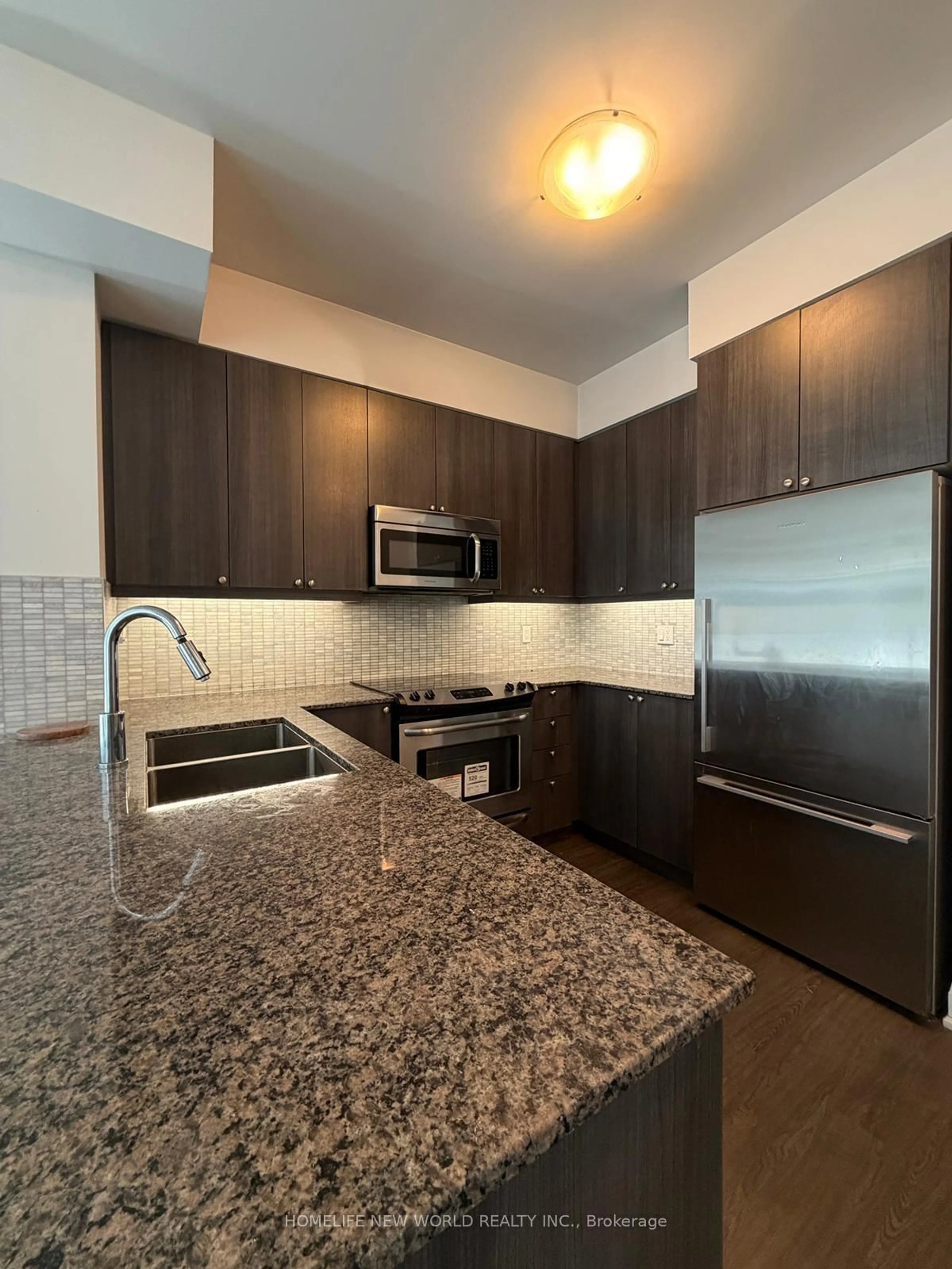 Standard kitchen, unknown for 25 Fontenay Crt #417, Toronto Ontario M9A 0C4