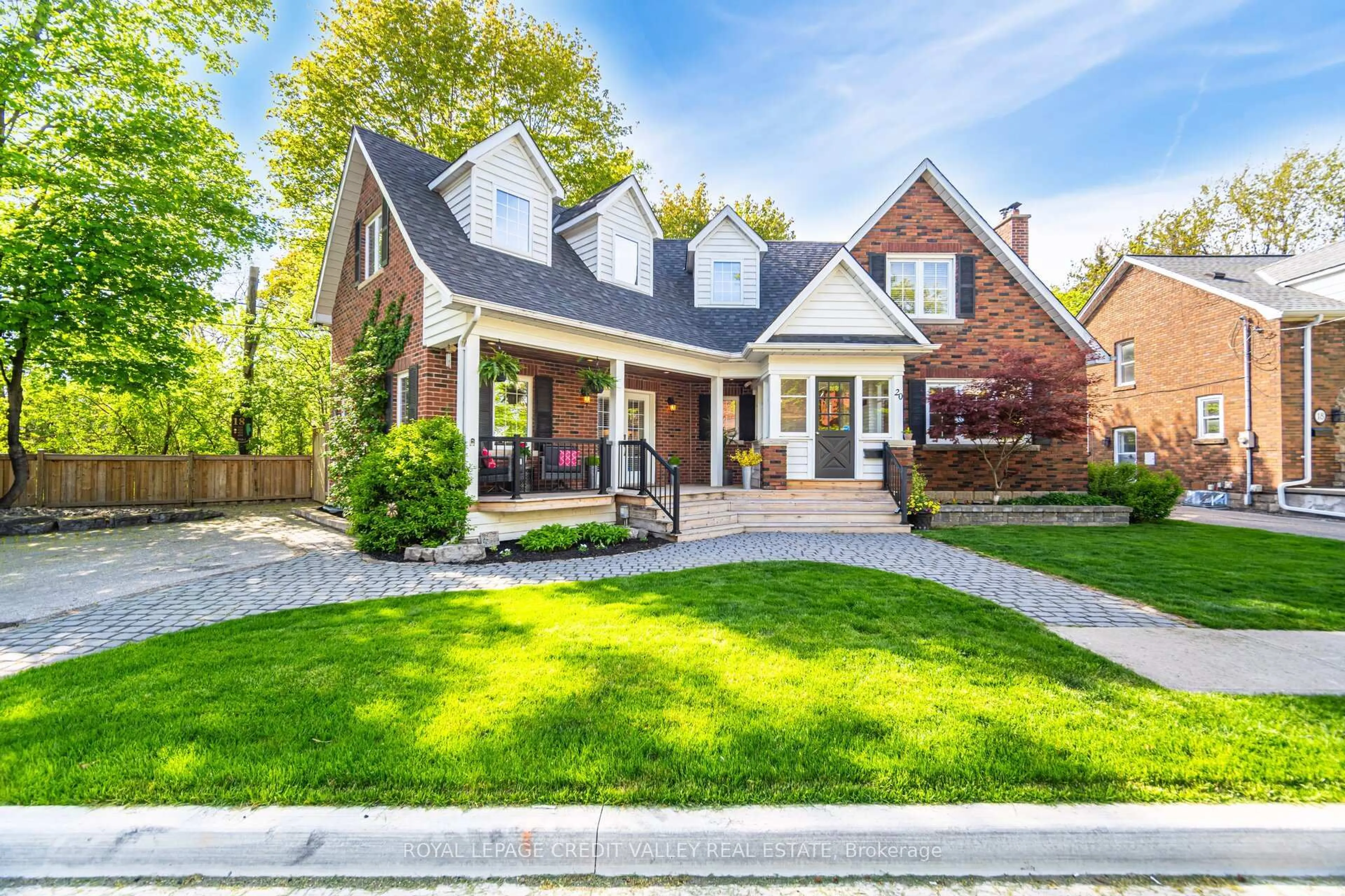 Home with brick exterior material, street for 20 Fleming Ave, Brampton Ontario L6Y 1K1