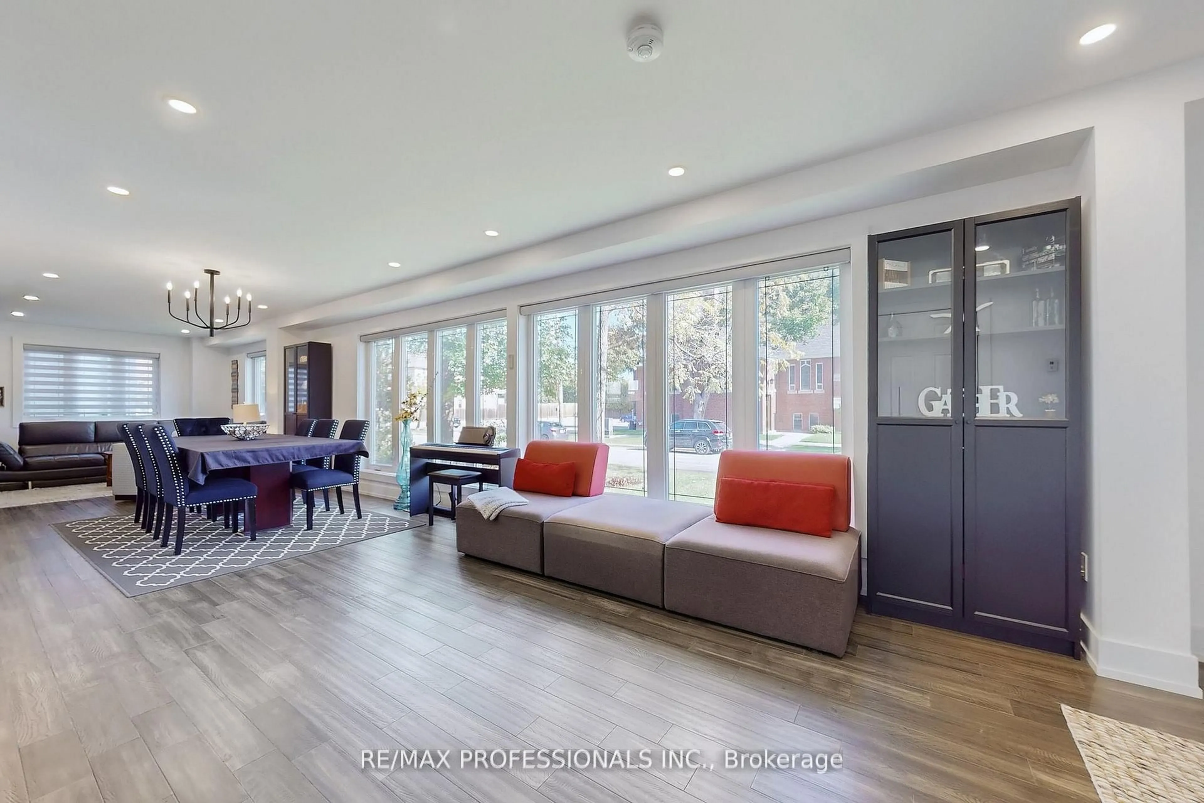 Living room with furniture, unknown for 4 Martin Grove Rd, Toronto Ontario M9B 4J9