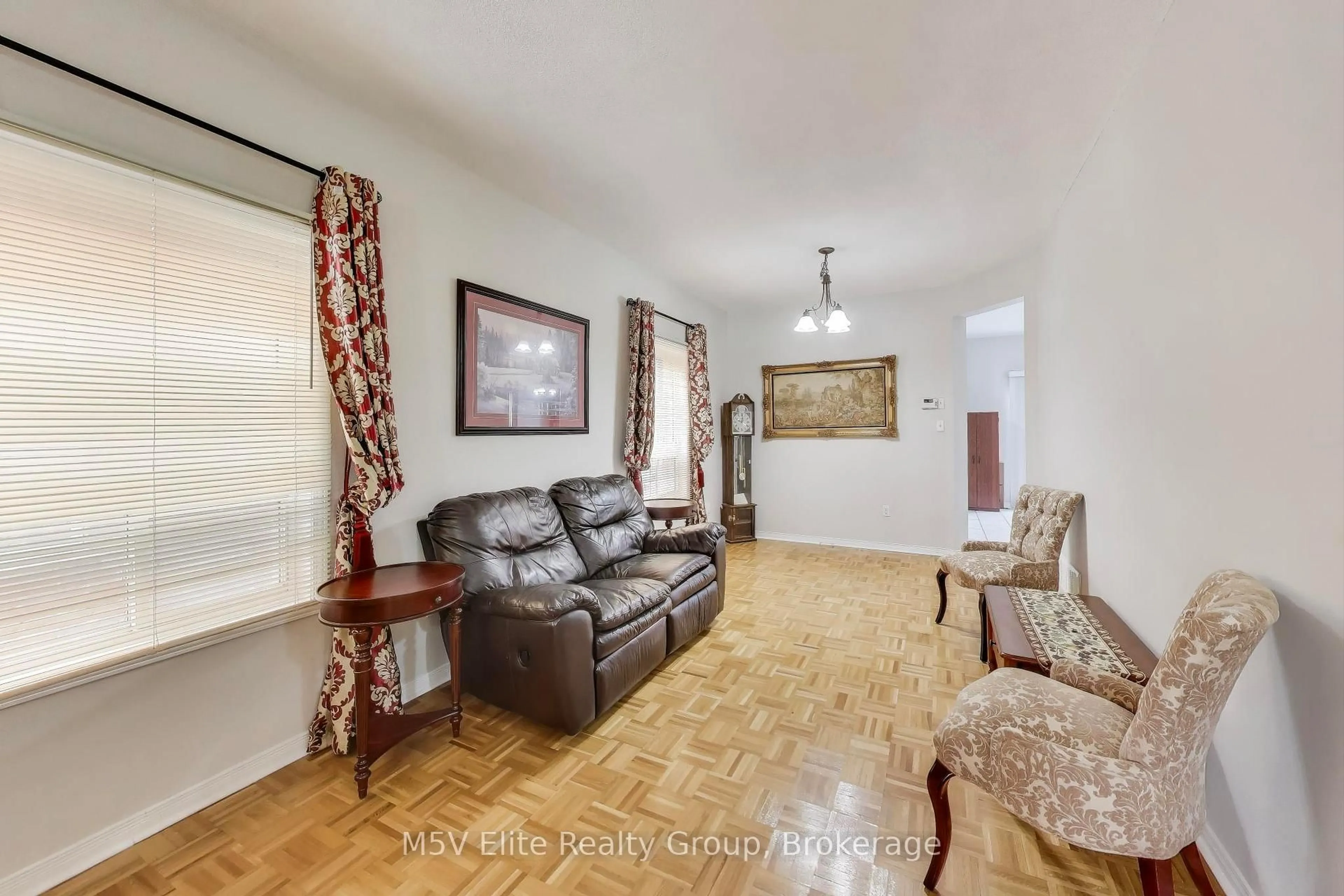 Living room with furniture, unknown for 283 Van Kirk Dr, Brampton Ontario L7A 1M3