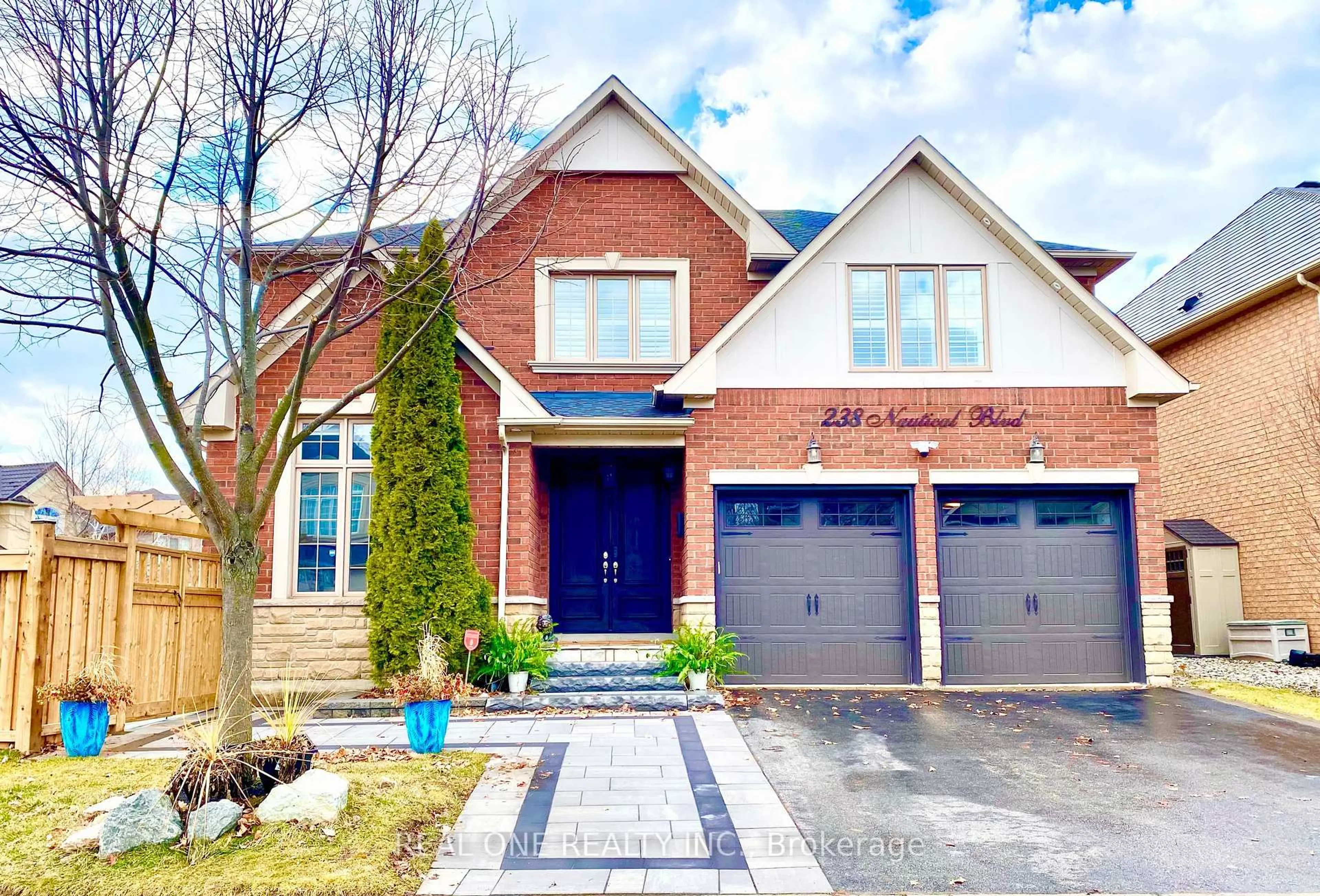 Home with brick exterior material, street for 238 Nautical Blvd, Oakville Ontario L6L 0B9