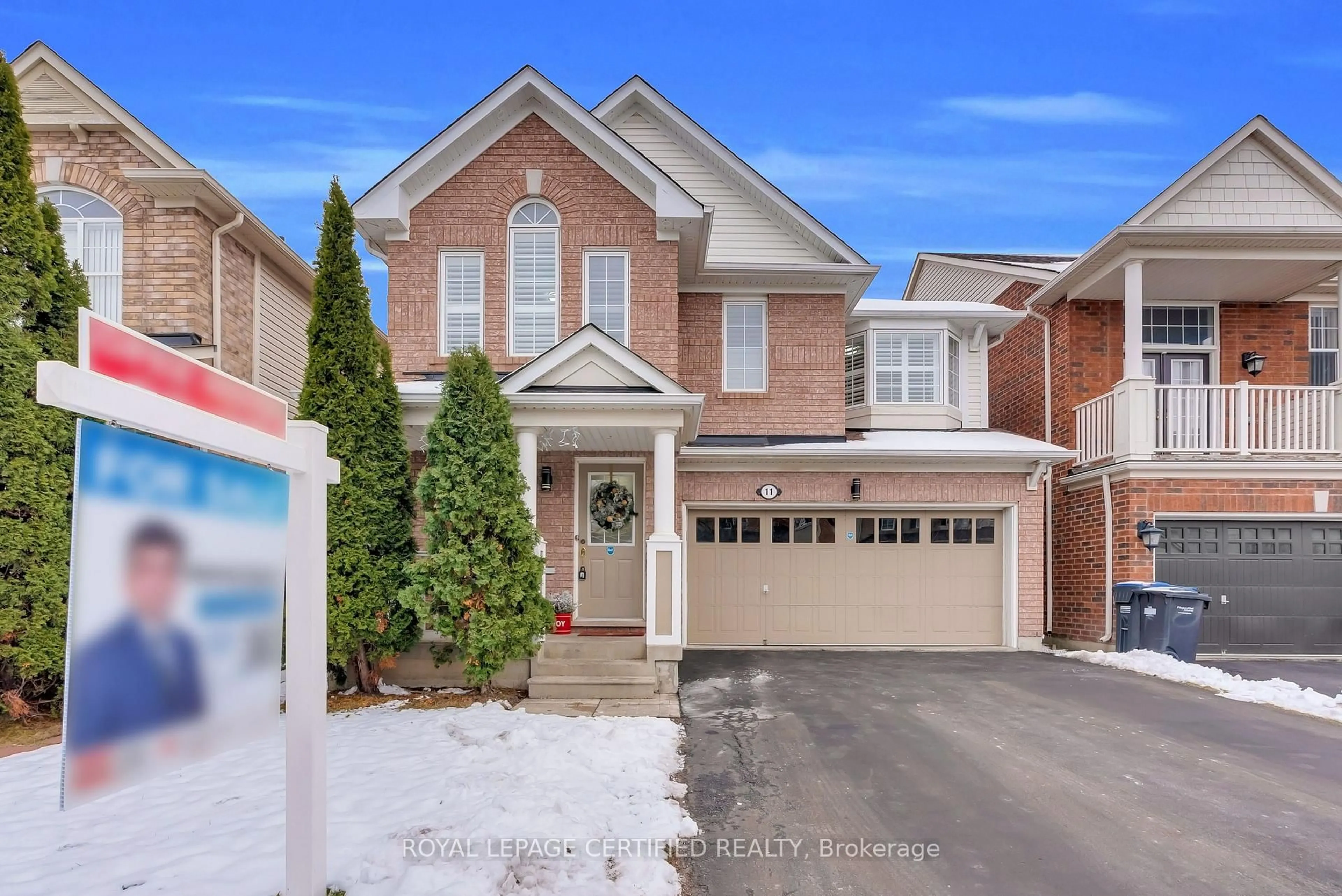 Home with brick exterior material, street for 11 Ponymeadow Way, Brampton Ontario L6X 0M2