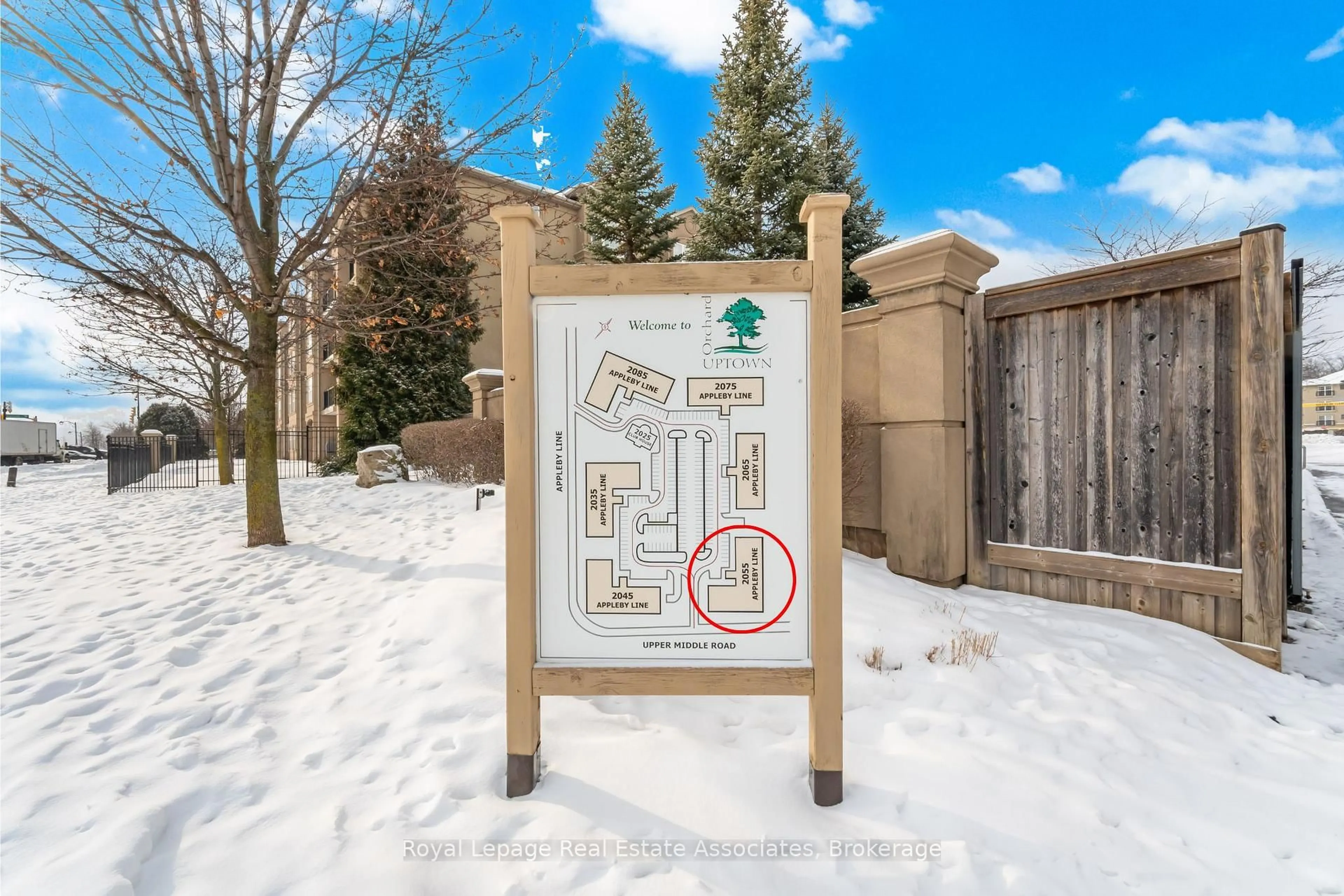 Picture of a map for 2055 Appleby Line #107, Burlington Ontario L7L 7H1