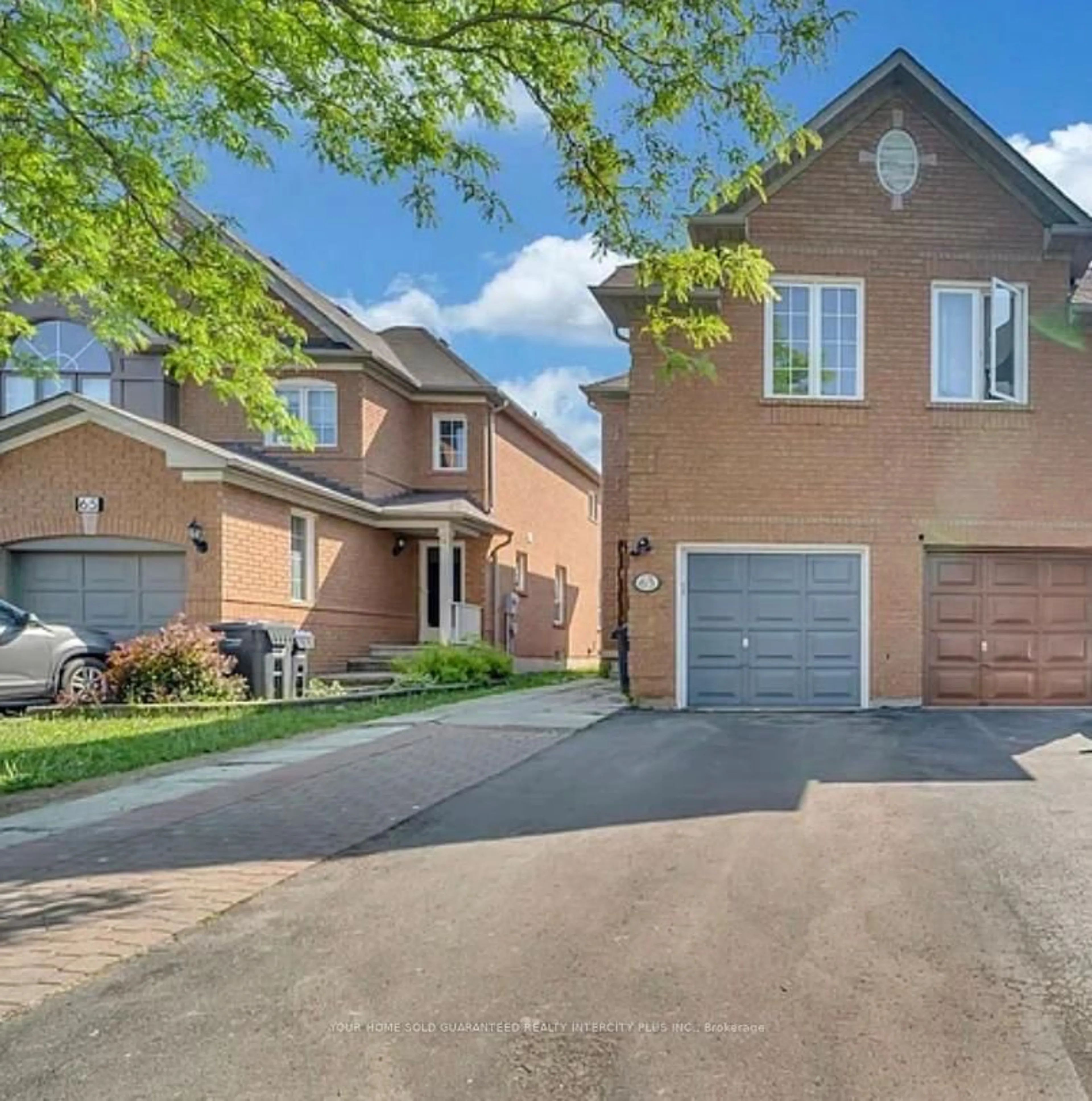 Home with brick exterior material, street for 63 Clover Bloom Rd, Brampton Ontario L6R 1S4