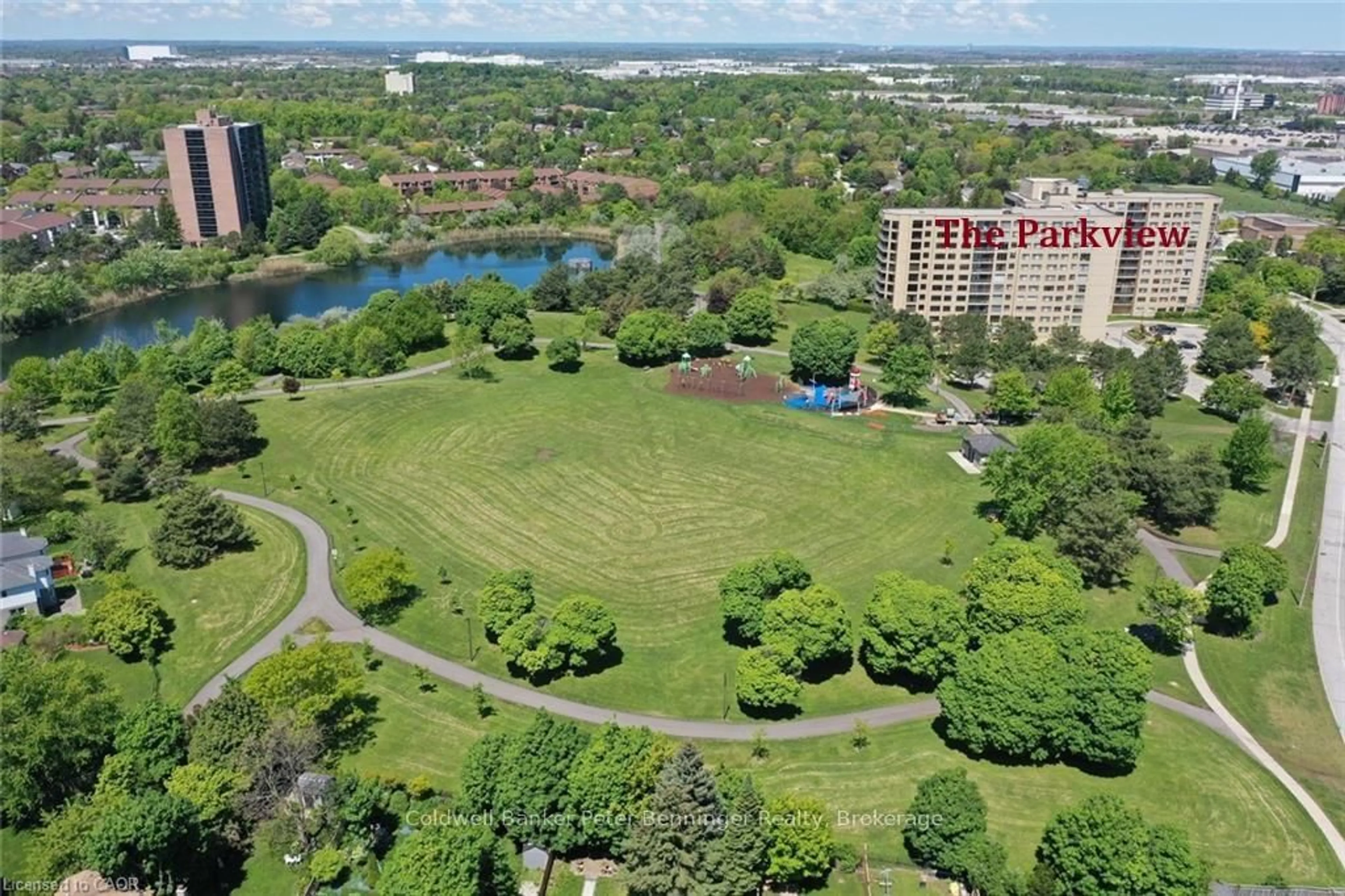 A pic from outside/outdoor area/front of a property/back of a property/a pic from drone, water/lake/river/ocean view for 6500 Montevideo Rd #1014, Mississauga Ontario L5N 3T6