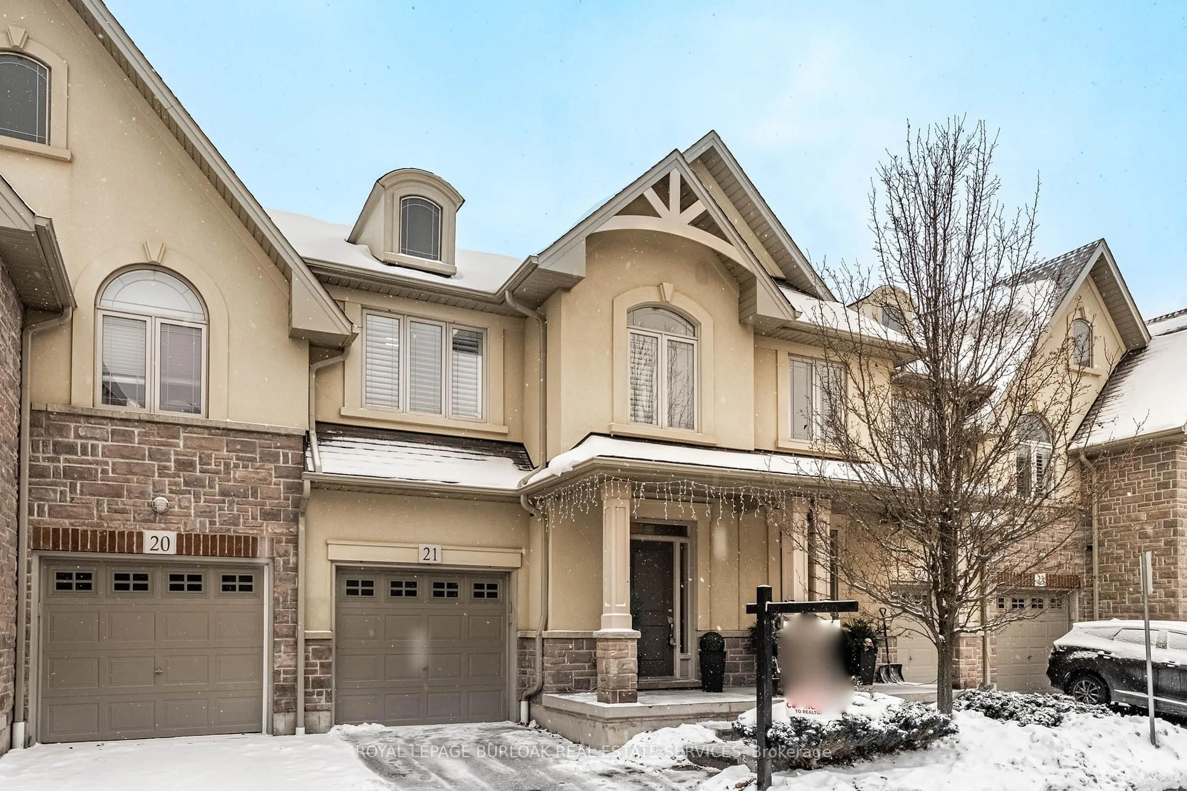 Home with brick exterior material, street for 5056 New St #21, Burlington Ontario L7L 1V1