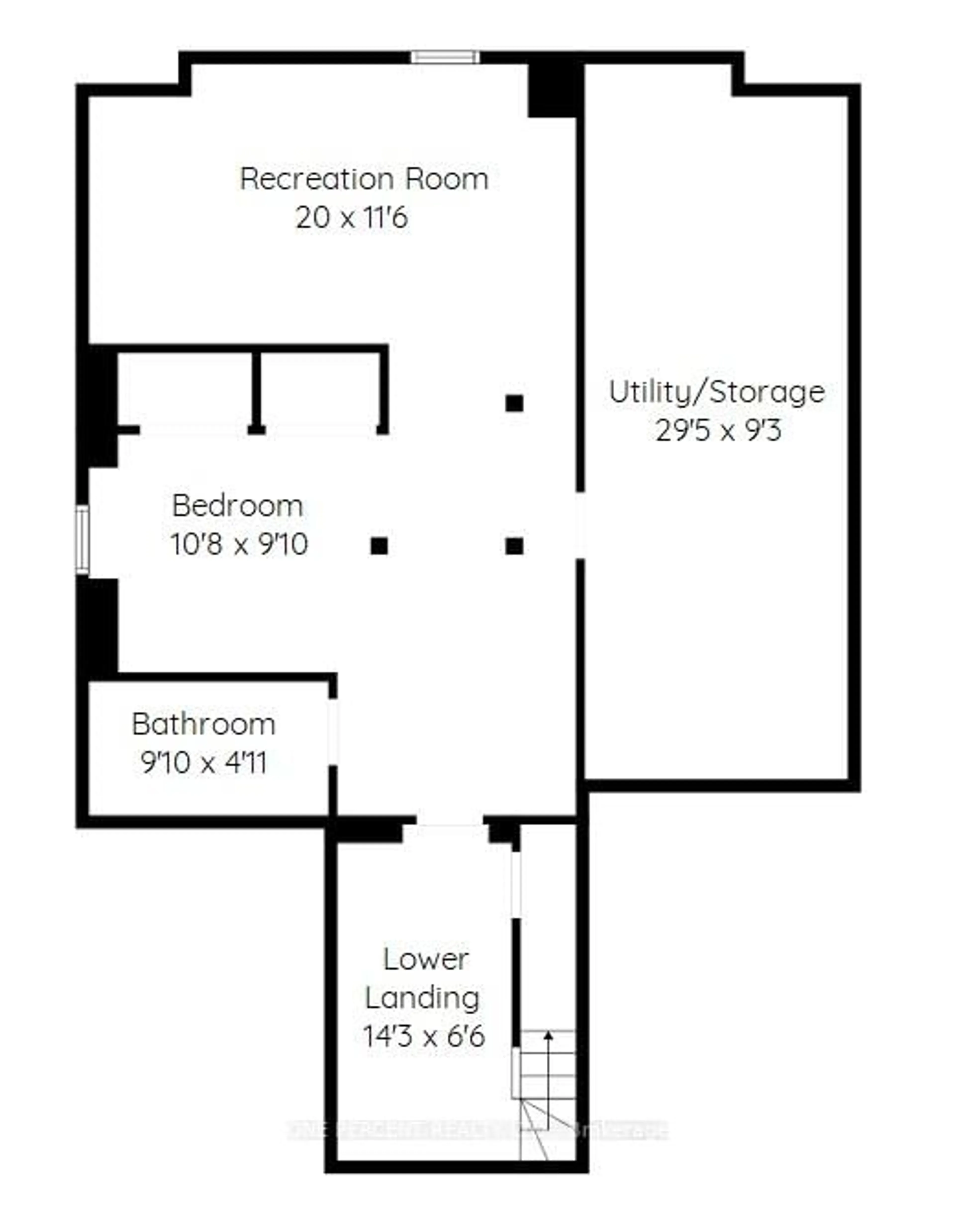 Floor plan for 3333 New St #1, Burlington Ontario L7N 1N1