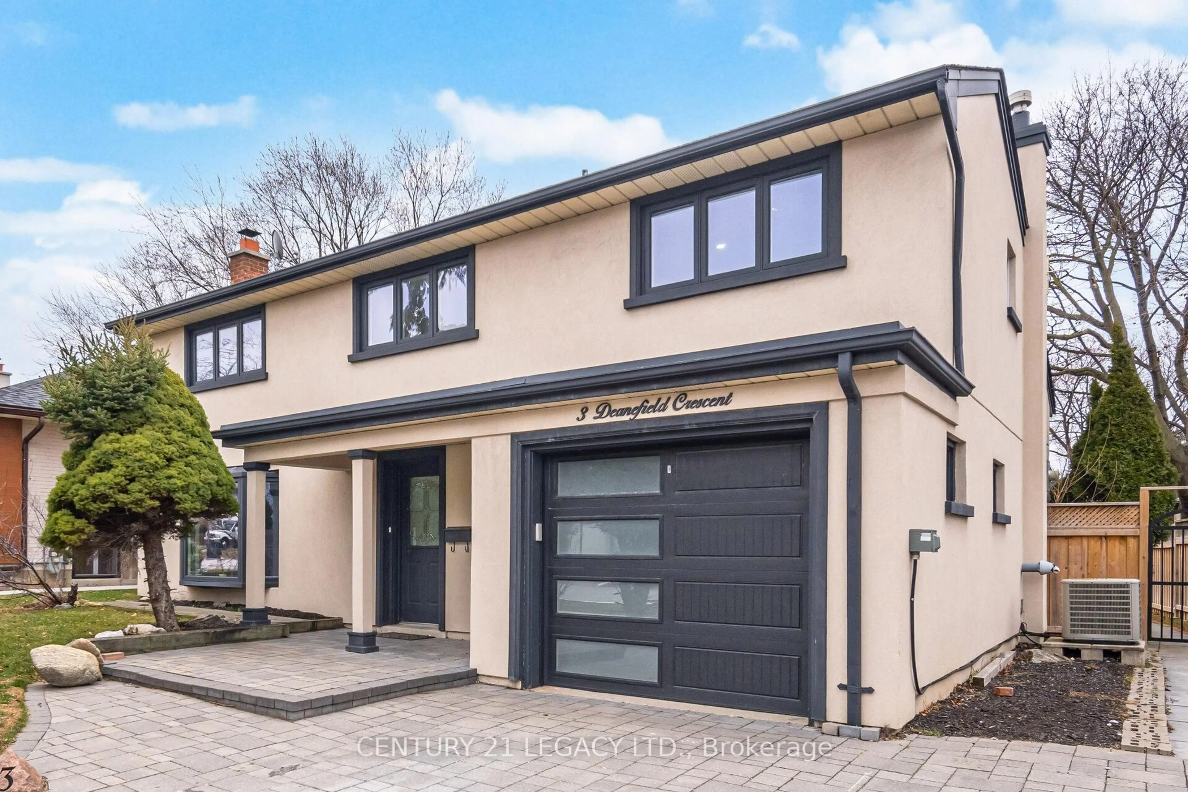 Home with brick exterior material, street for 3 Deanefield Cres, Toronto Ontario M9B 3B2