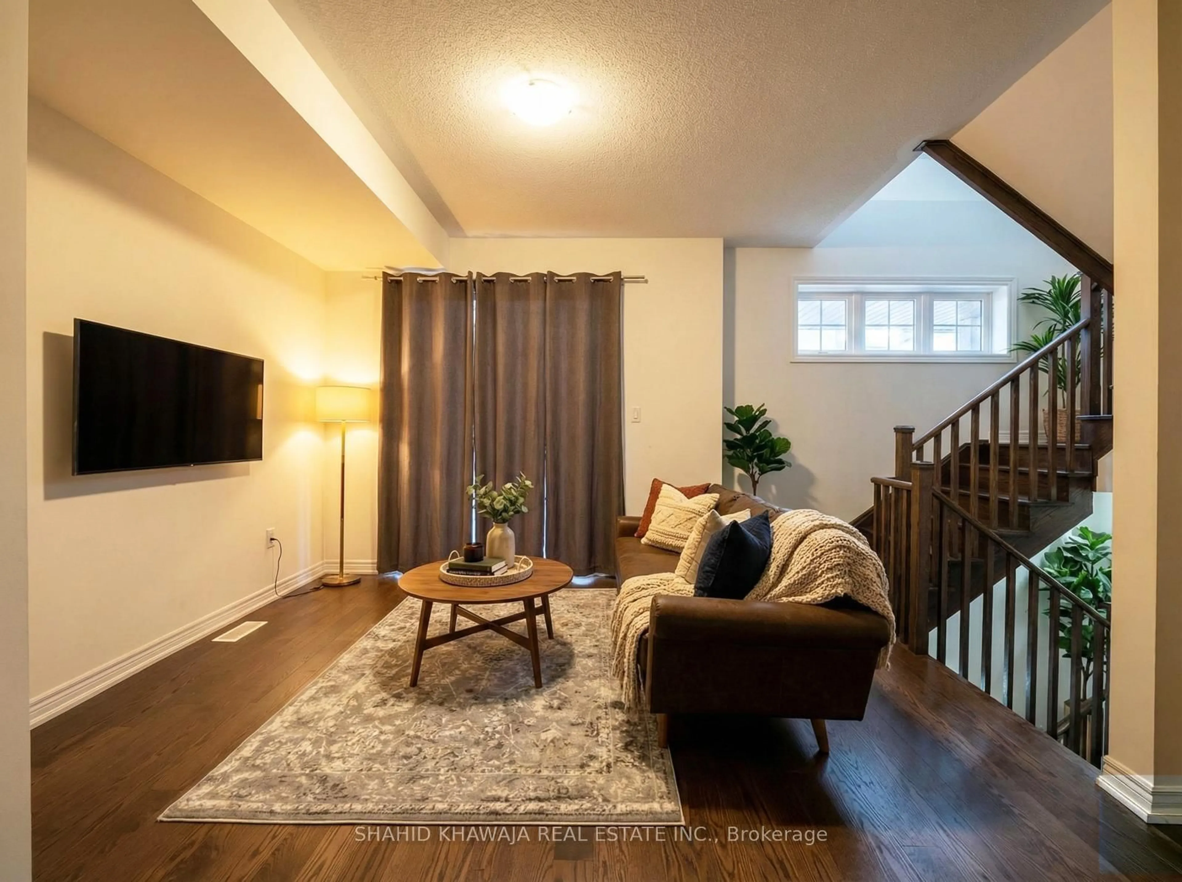 Living room with furniture, unknown for 68 Hashmi Pl, Brampton Ontario L6Y 6J9