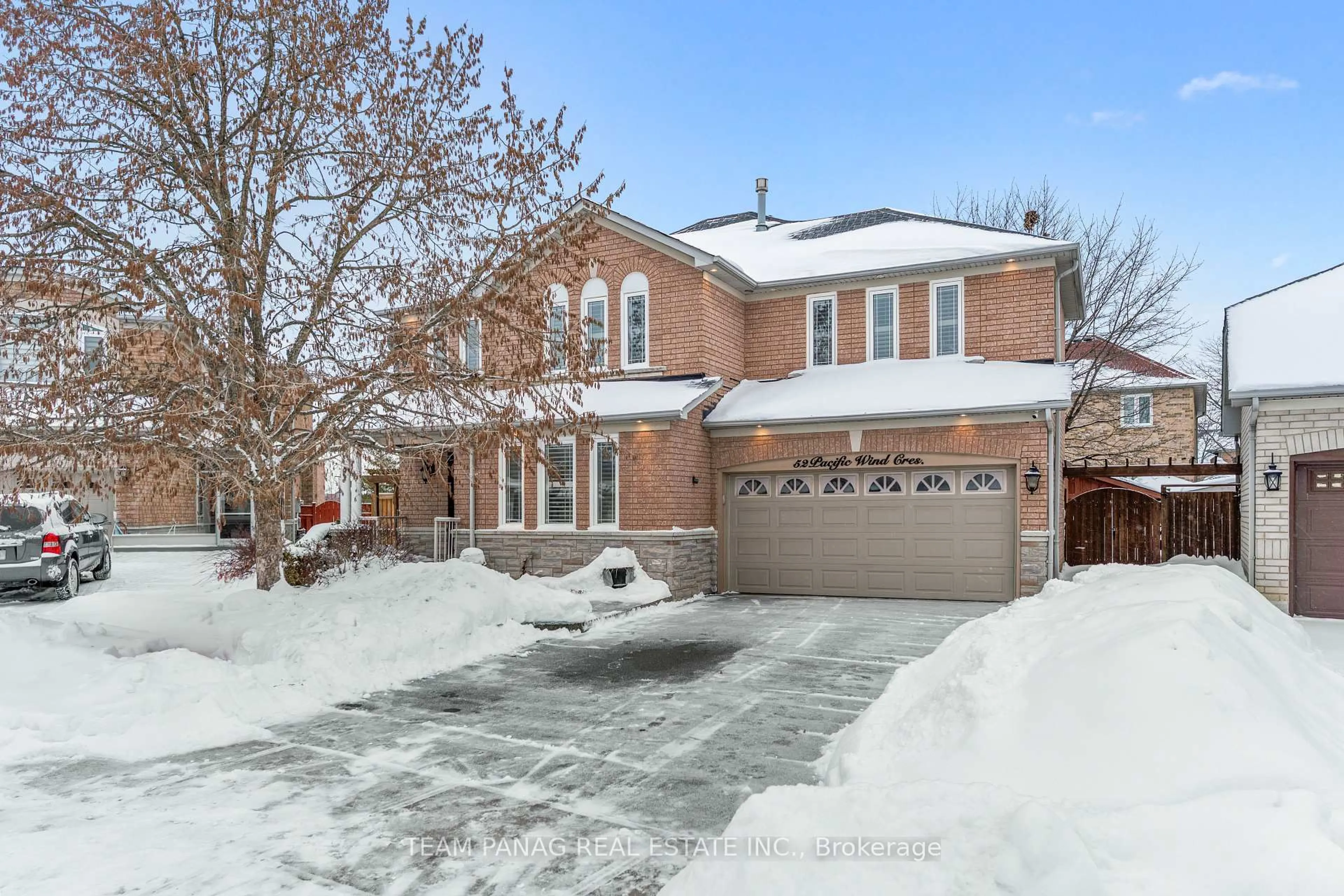 Home with brick exterior material, street for 52 Pacific Wind Cres, Brampton Ontario L6R 2B1
