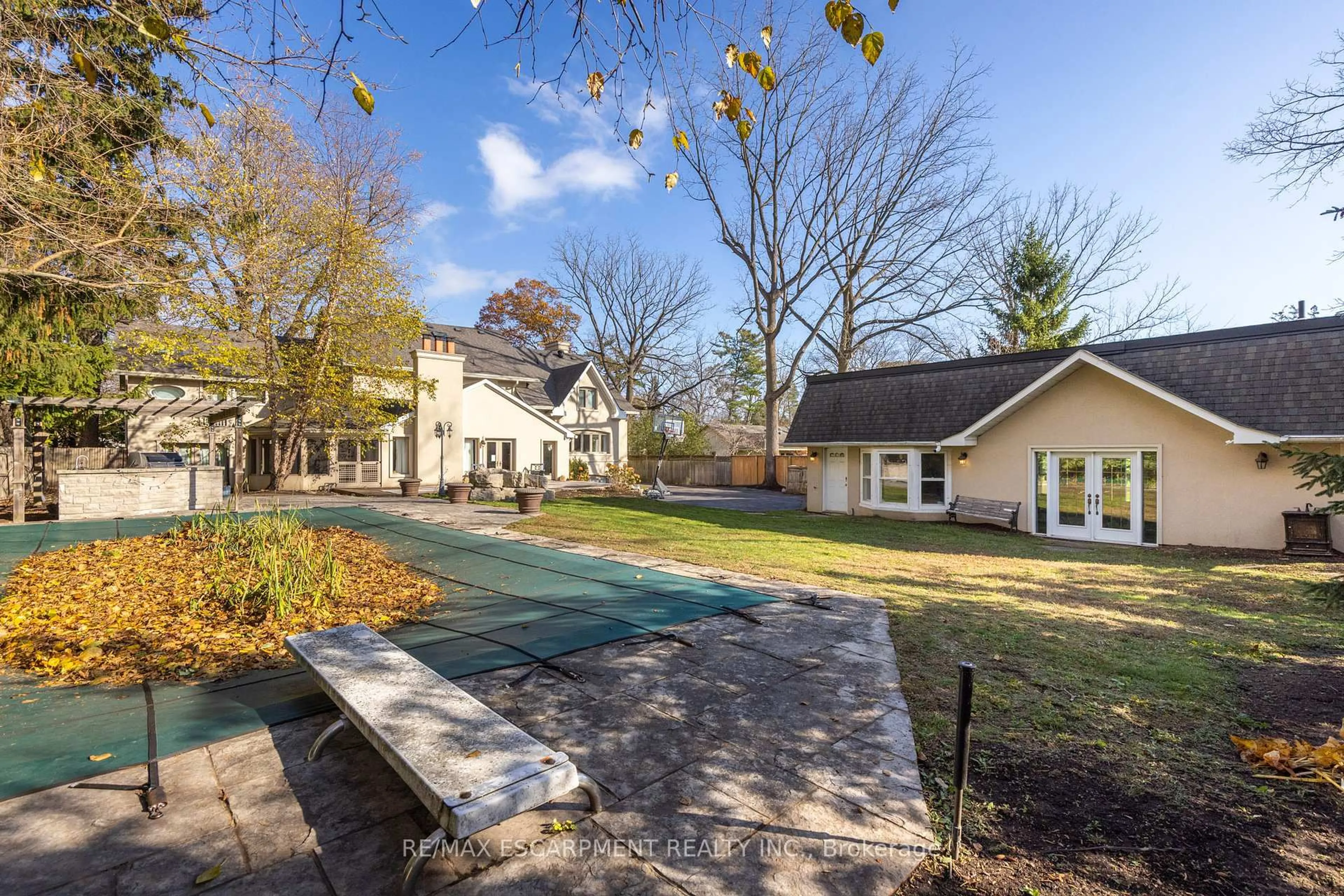 A pic from outside/outdoor area/front of a property/back of a property/a pic from drone, street for 184 Chartwell Rd, Oakville Ontario L6J 3Z8