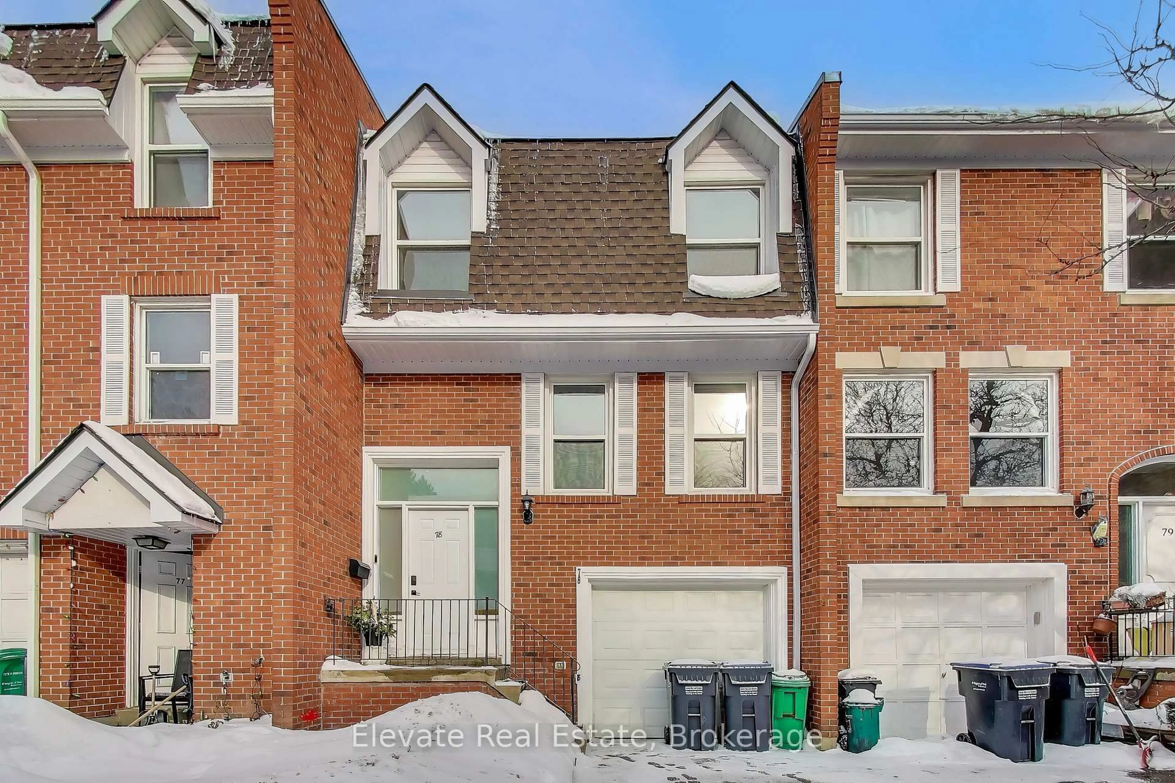 Home with brick exterior material, street for 333 Meadows Blvd #78, Mississauga Ontario L4Z 1G9