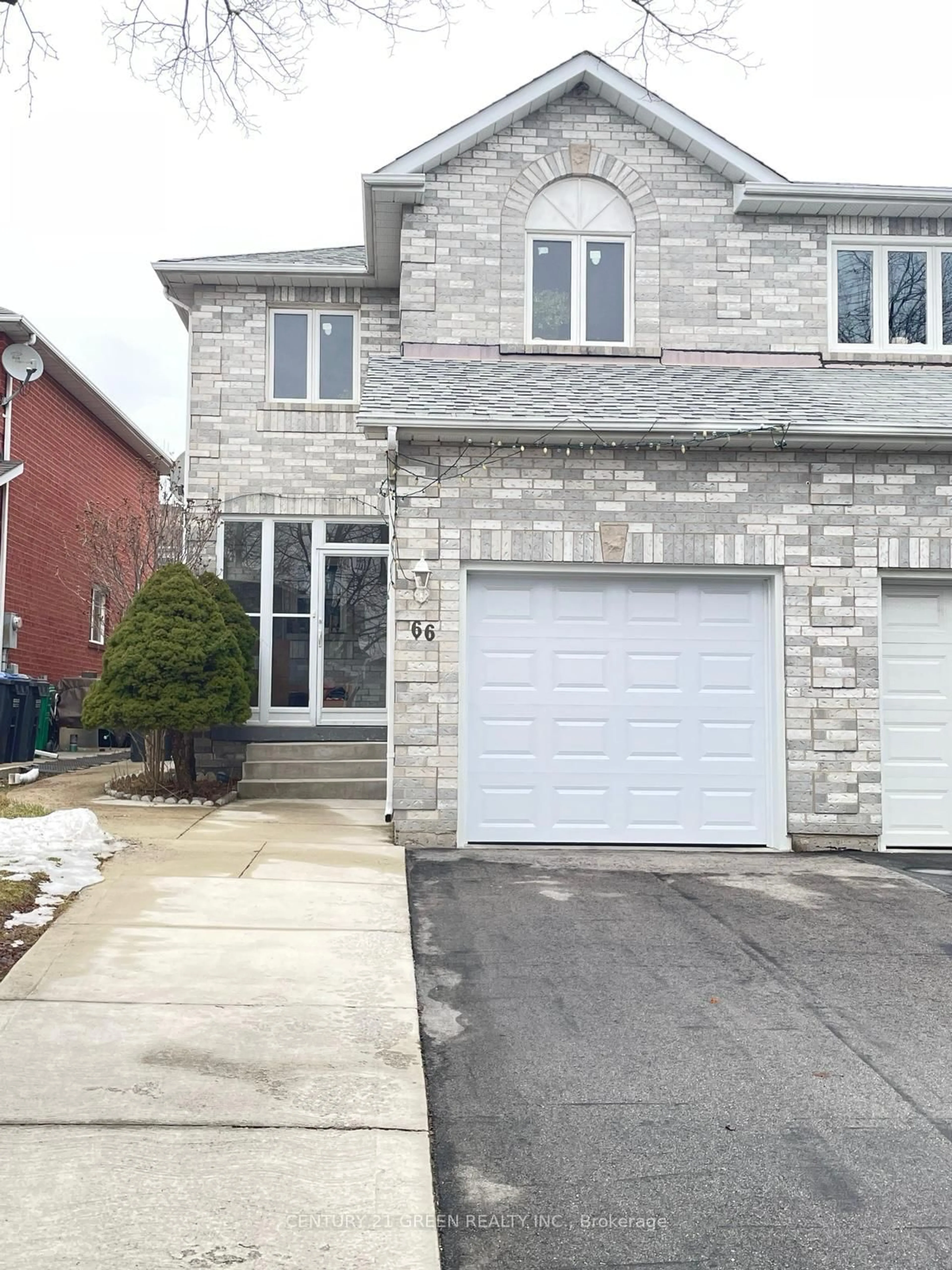 Home with brick exterior material, street for 66 Millstone Dr, Brampton Ontario L6Y 4P8