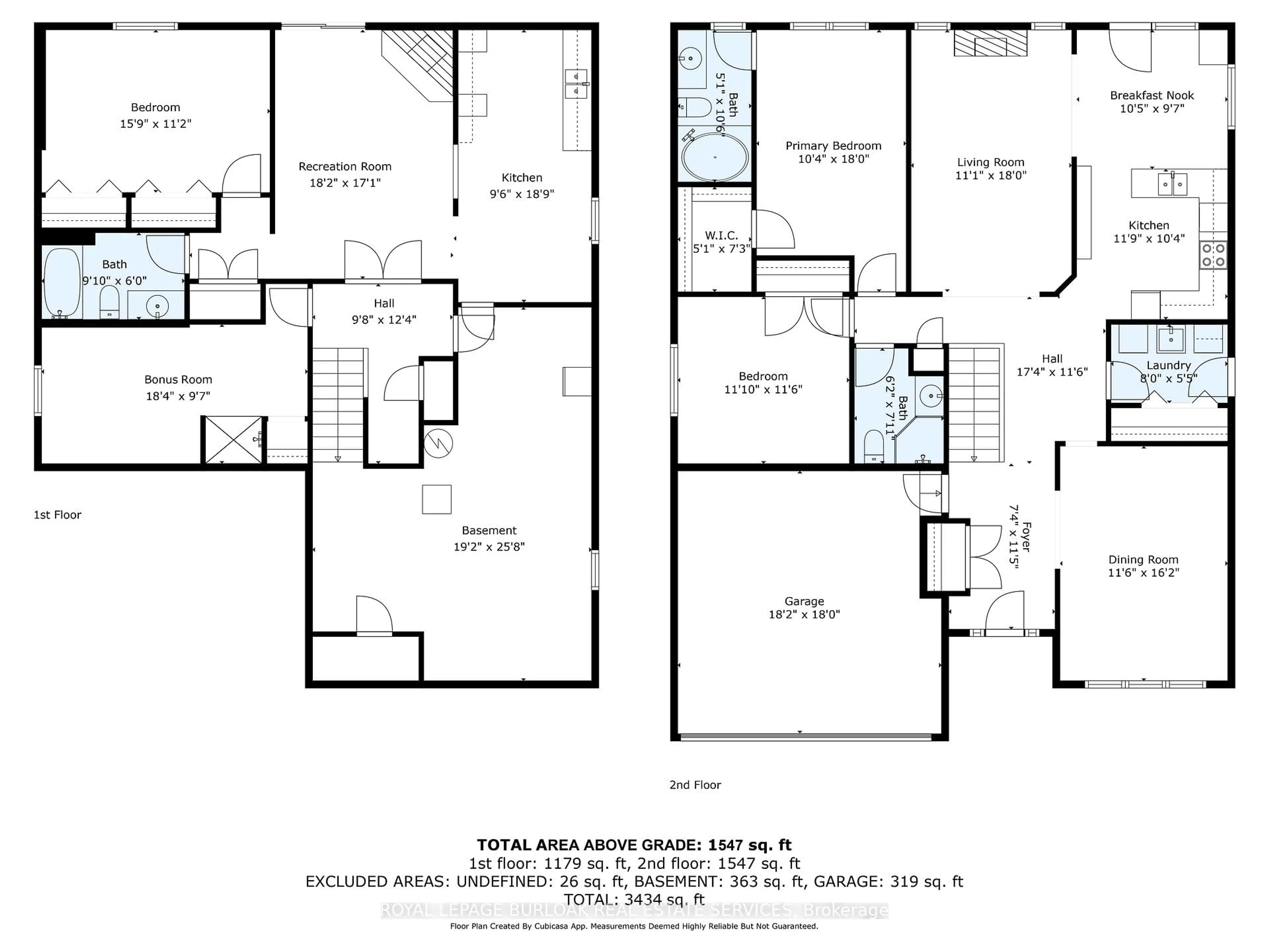 Floor plan for 1146 Augustus Dr, Burlington Ontario L7S 2K6