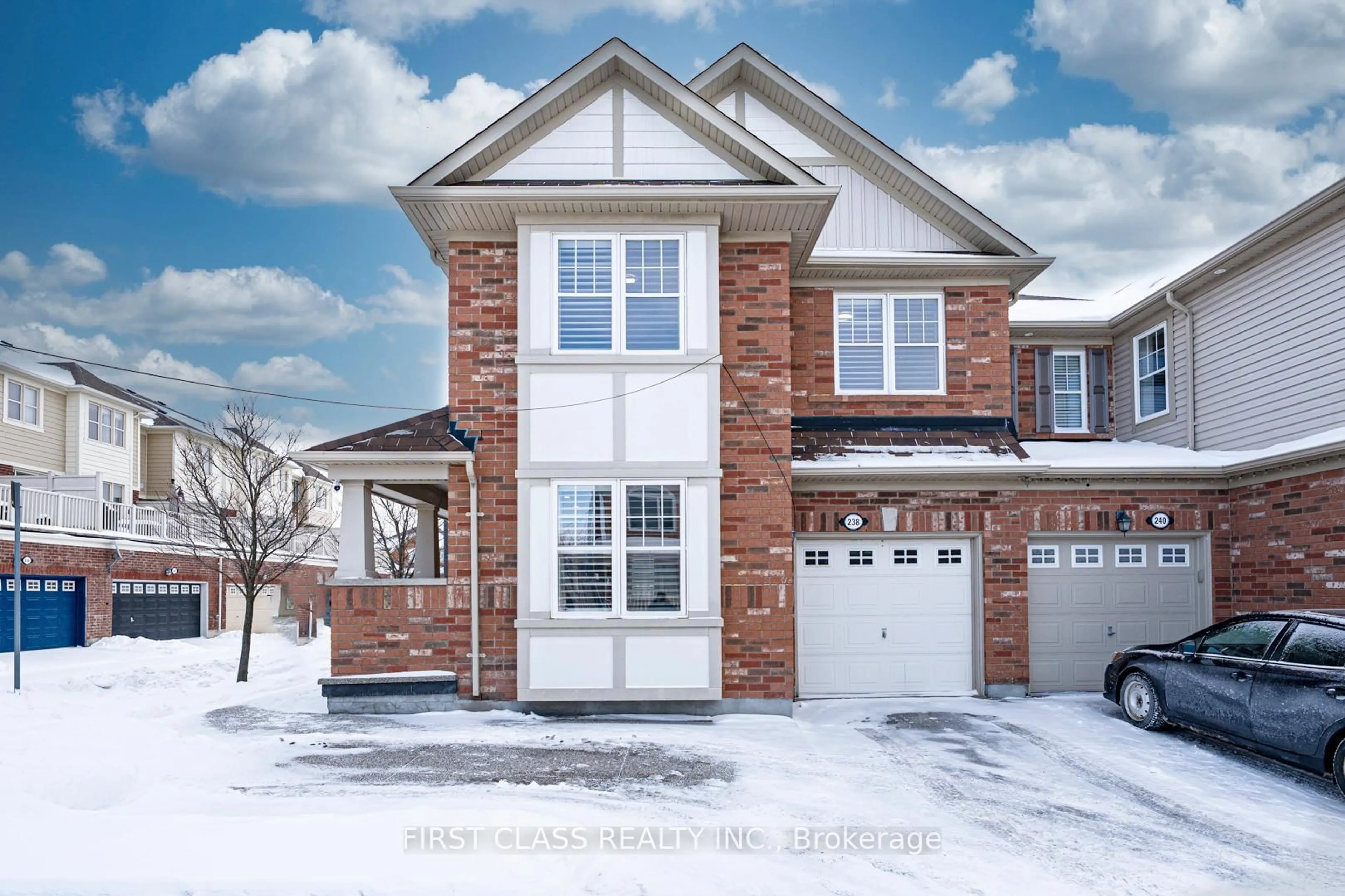 Home with brick exterior material, street for 238 Whetham Hts, Milton Ontario L9T 0P2