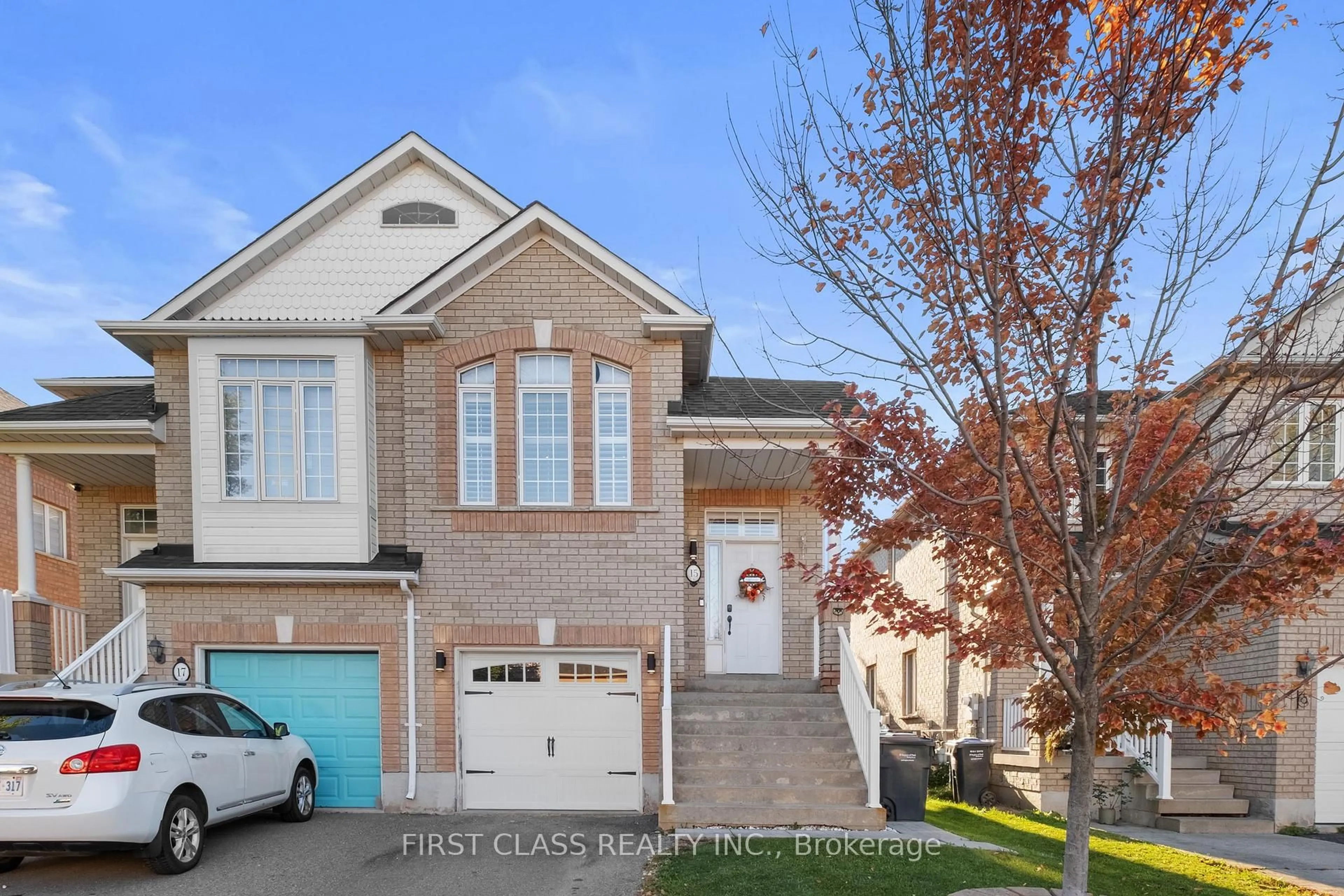 Home with brick exterior material, street for 15 Belinda Dr, Brampton Ontario L7A 2W7