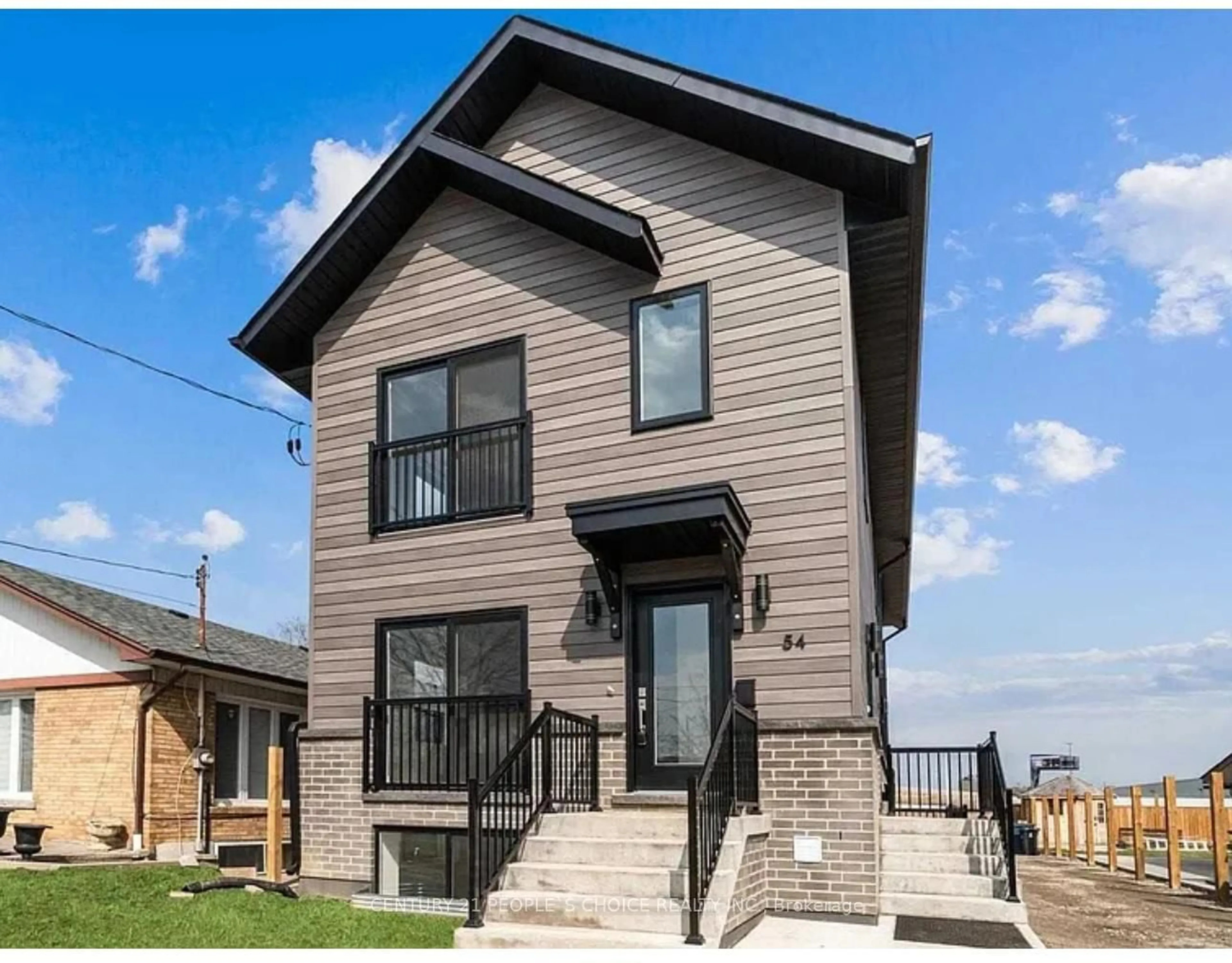 Home with brick exterior material, street for 54 Westhampton Dr, Toronto Ontario M9R 1X6