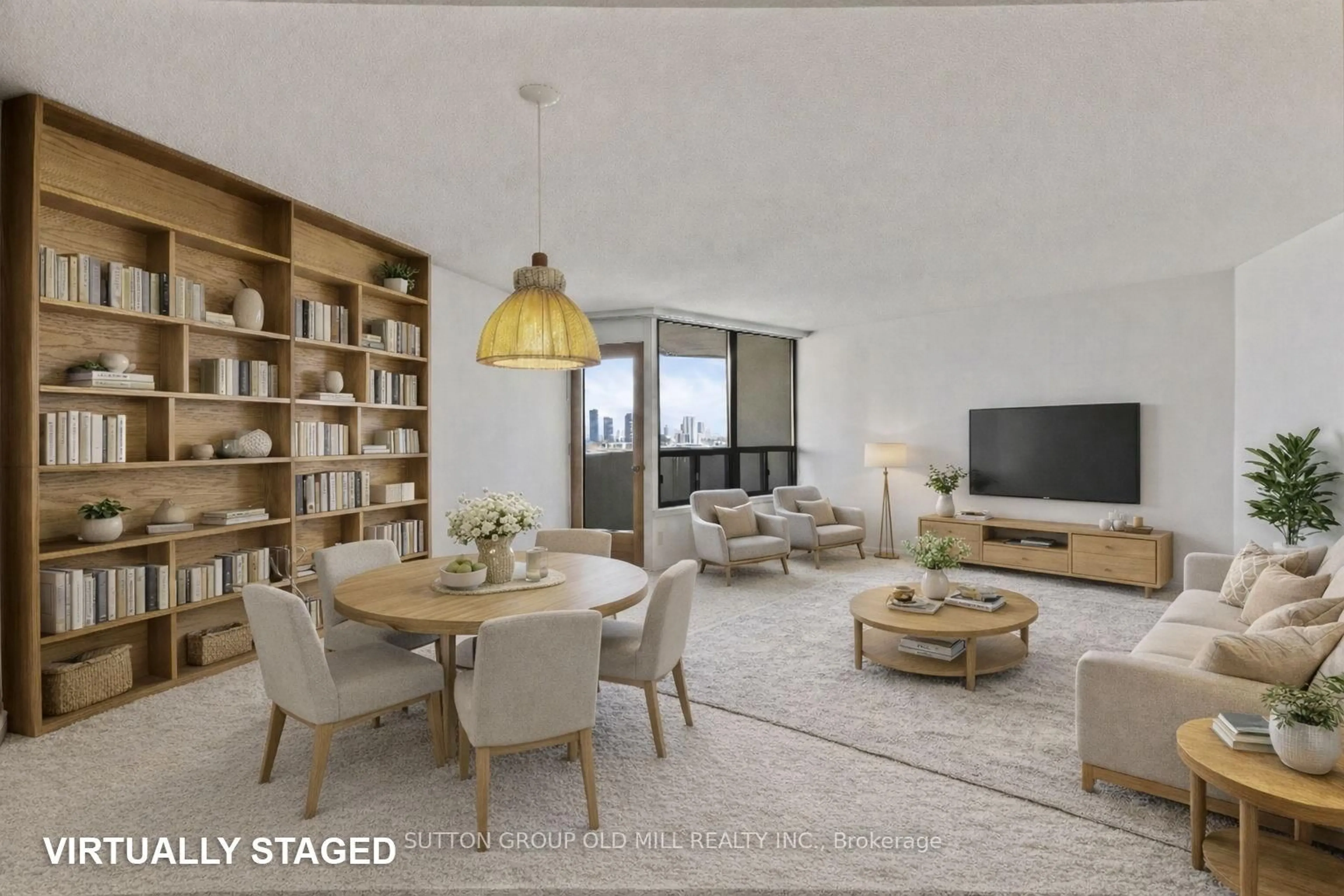 Living room with furniture, unknown for 284 Mill Rd #PH2, Toronto Ontario M9C 4W6