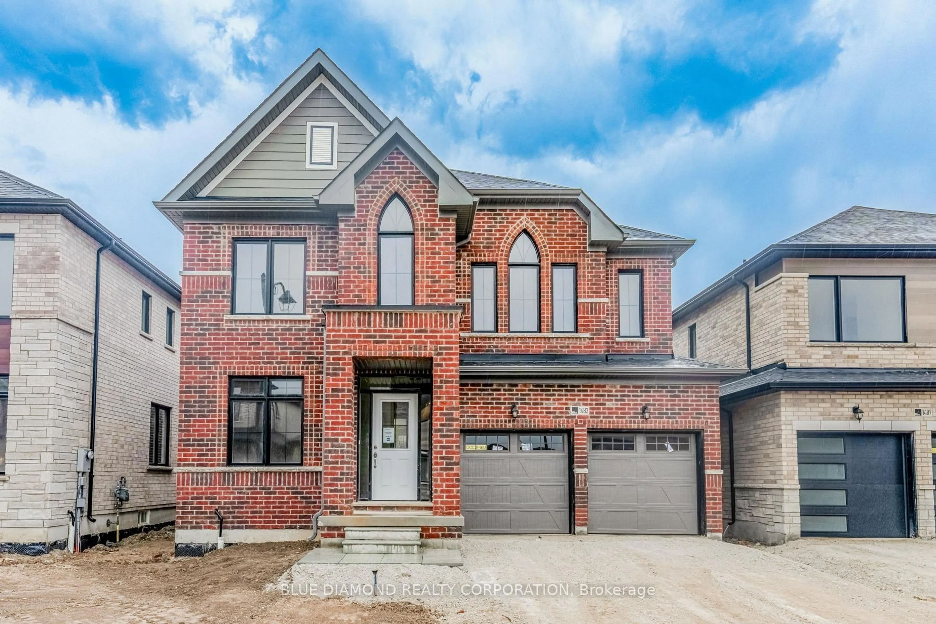 Home with brick exterior material, street for 1483 WELLWOOD Terr, Milton Ontario L9E 1V2