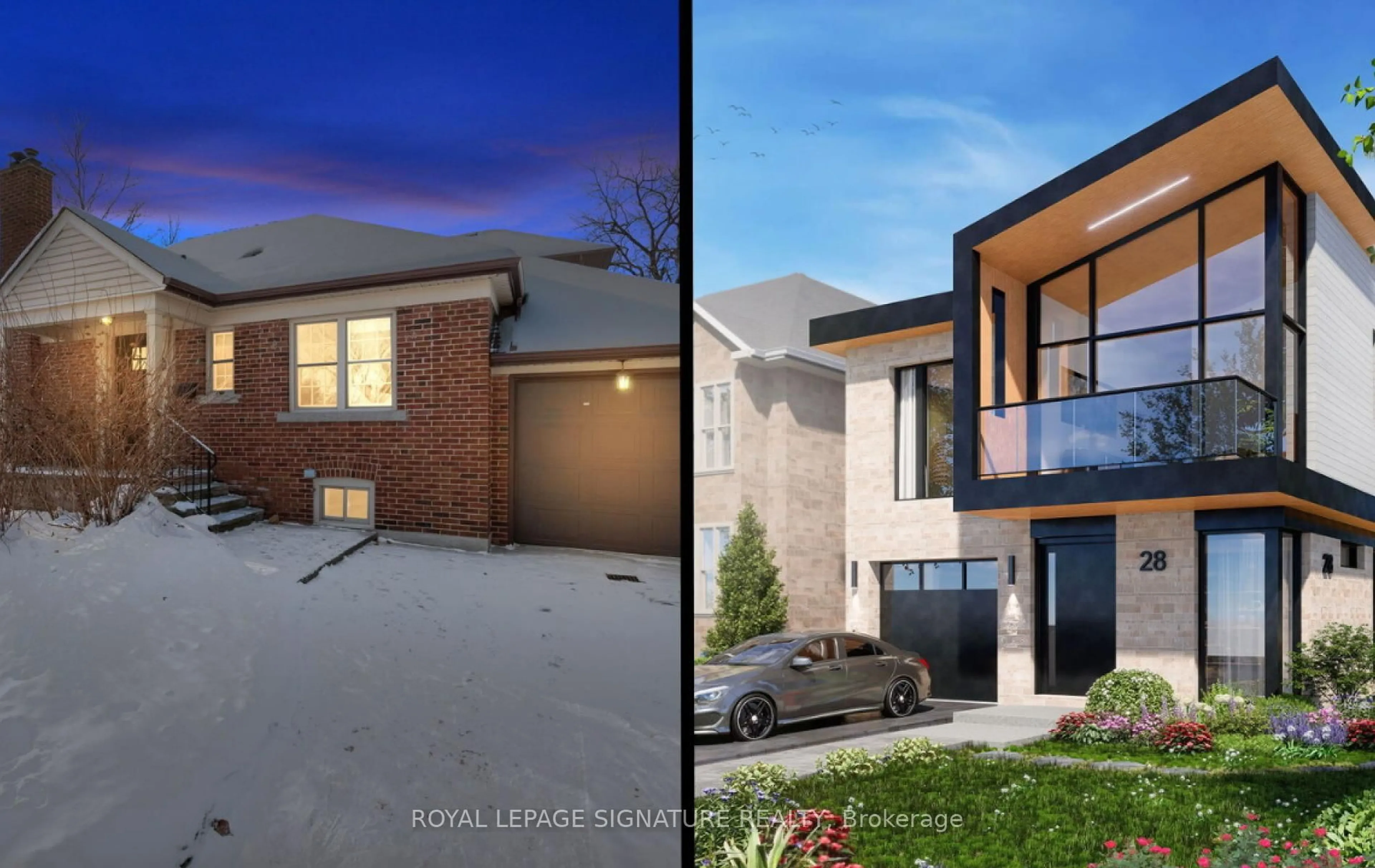 Home with brick exterior material, street for 28 Eagle Rd, Toronto Ontario M8Z 4H5