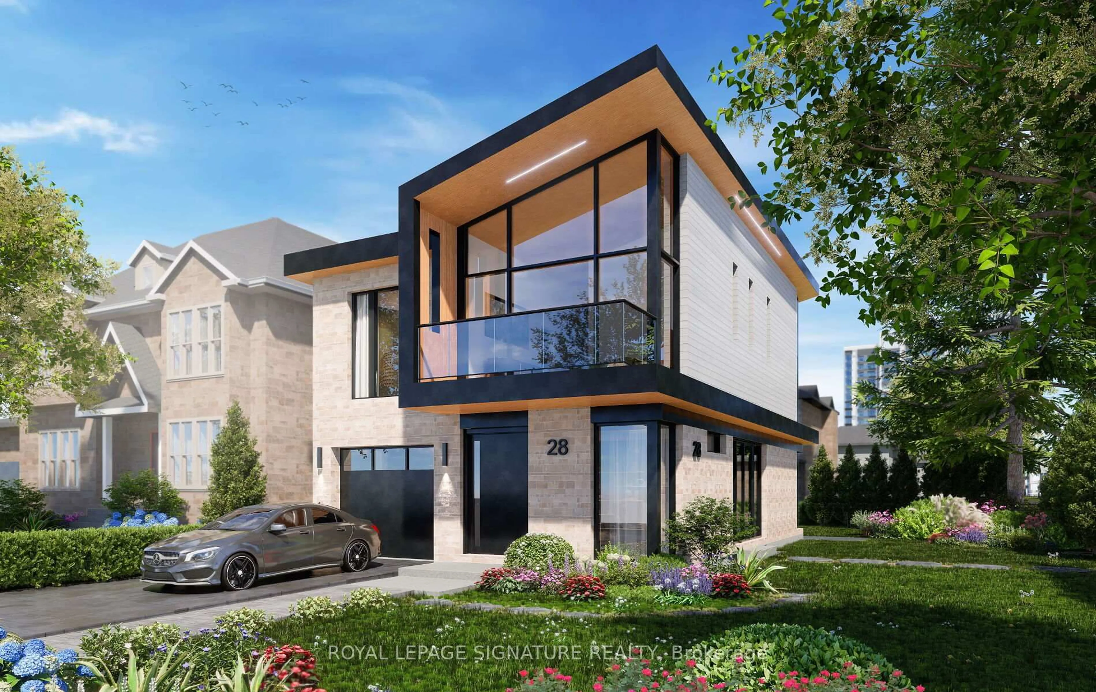 Home with brick exterior material, unknown for 28 Eagle Rd, Toronto Ontario M8Z 4H5