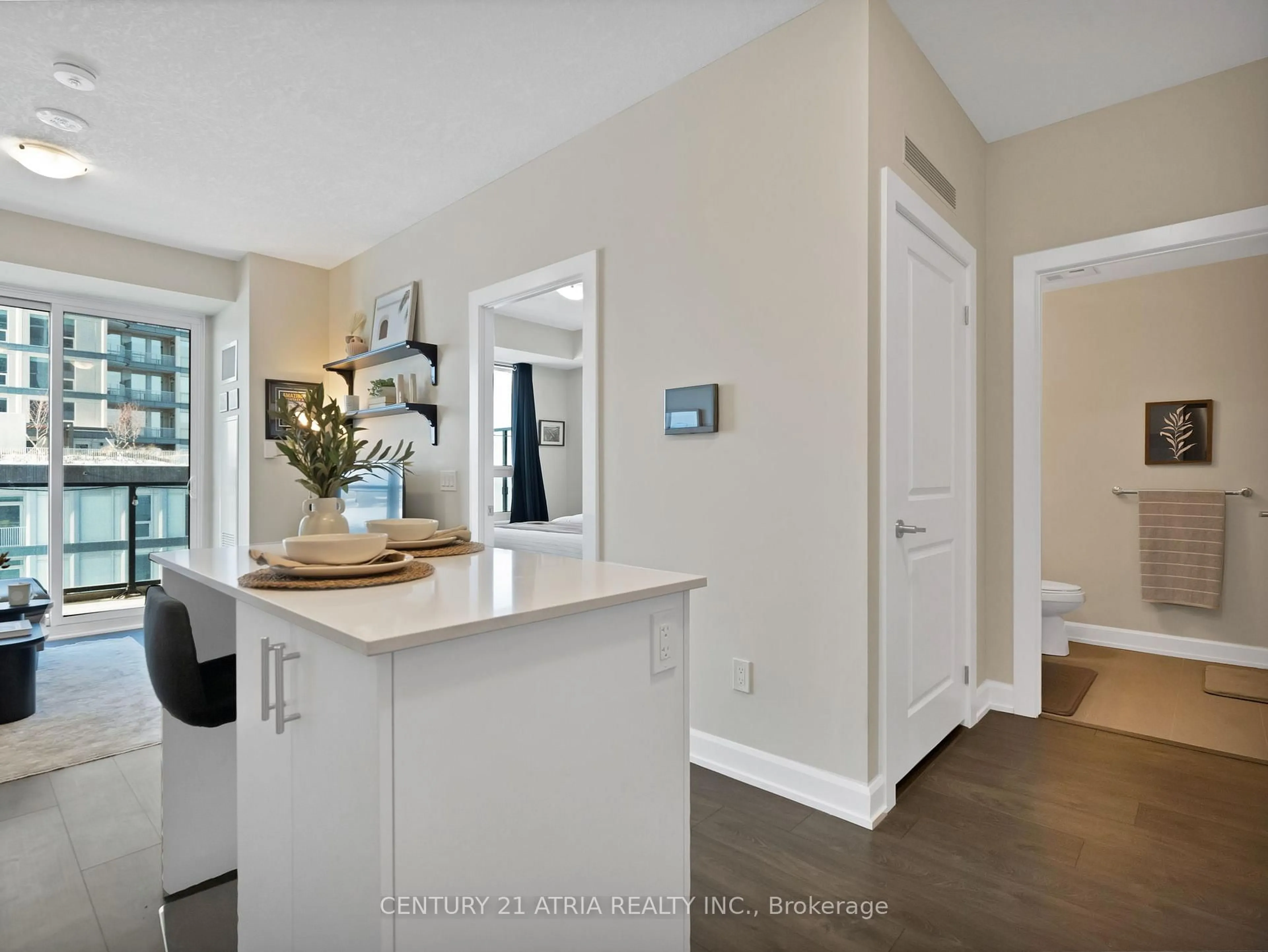Open concept kitchen, unknown for 3220 William Coltson Ave #1304, Oakville Ontario L6H 7X9