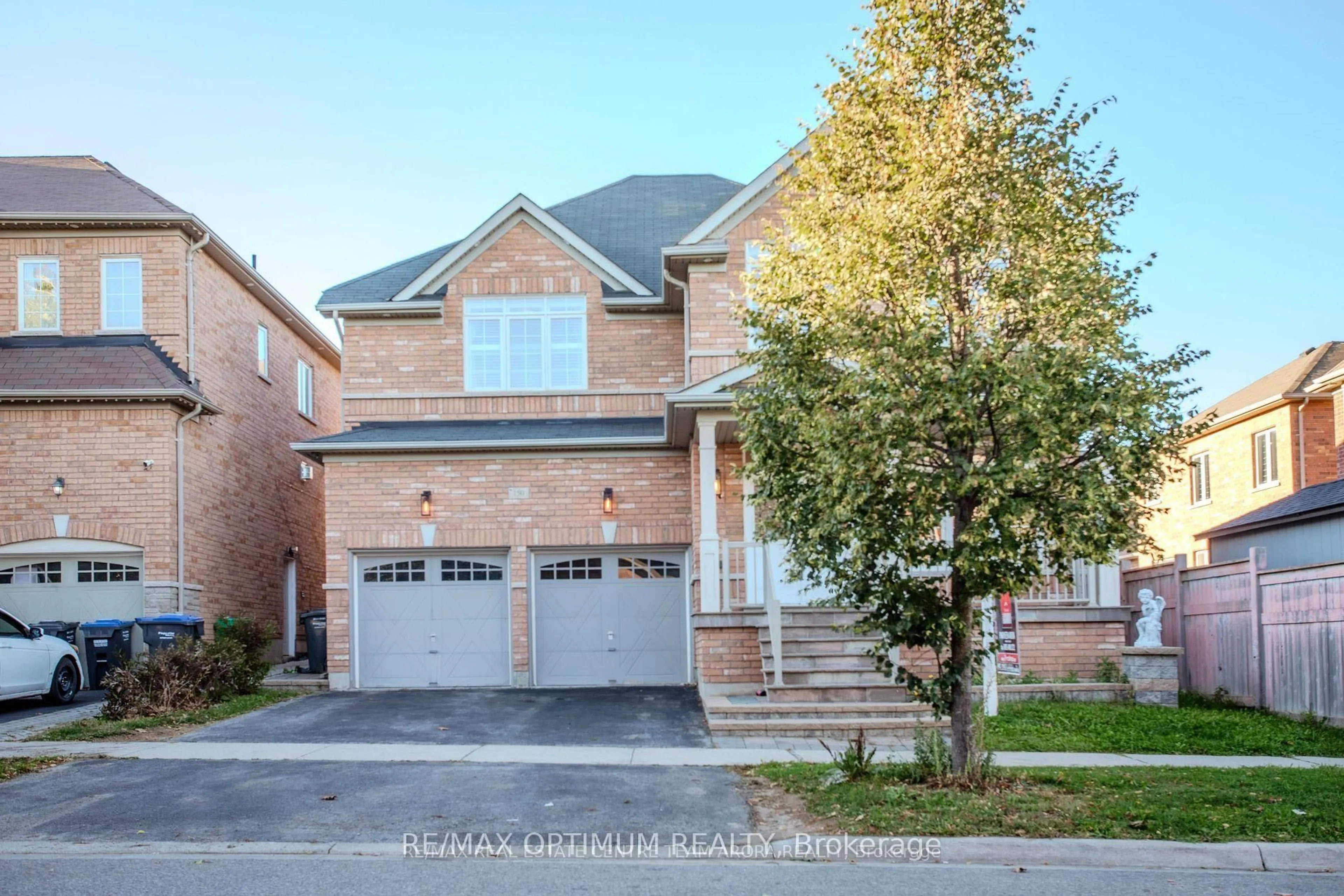 Home with brick exterior material, street for 150 Lloyd Sanderson Dr, Brampton Ontario L6Y 0Z9