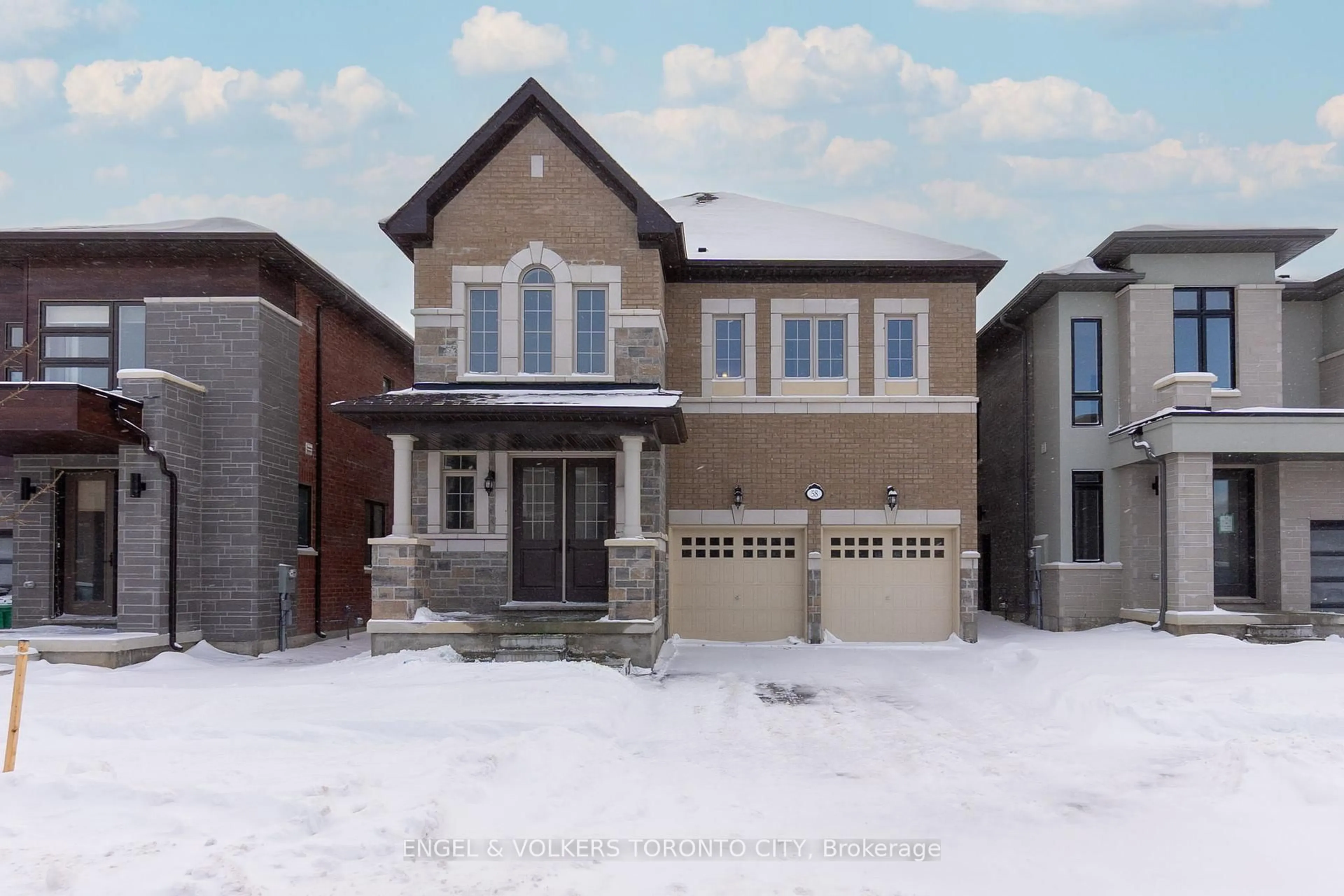 Home with brick exterior material, street for 58 Claremont Dr, Brampton Ontario L6R 4G3