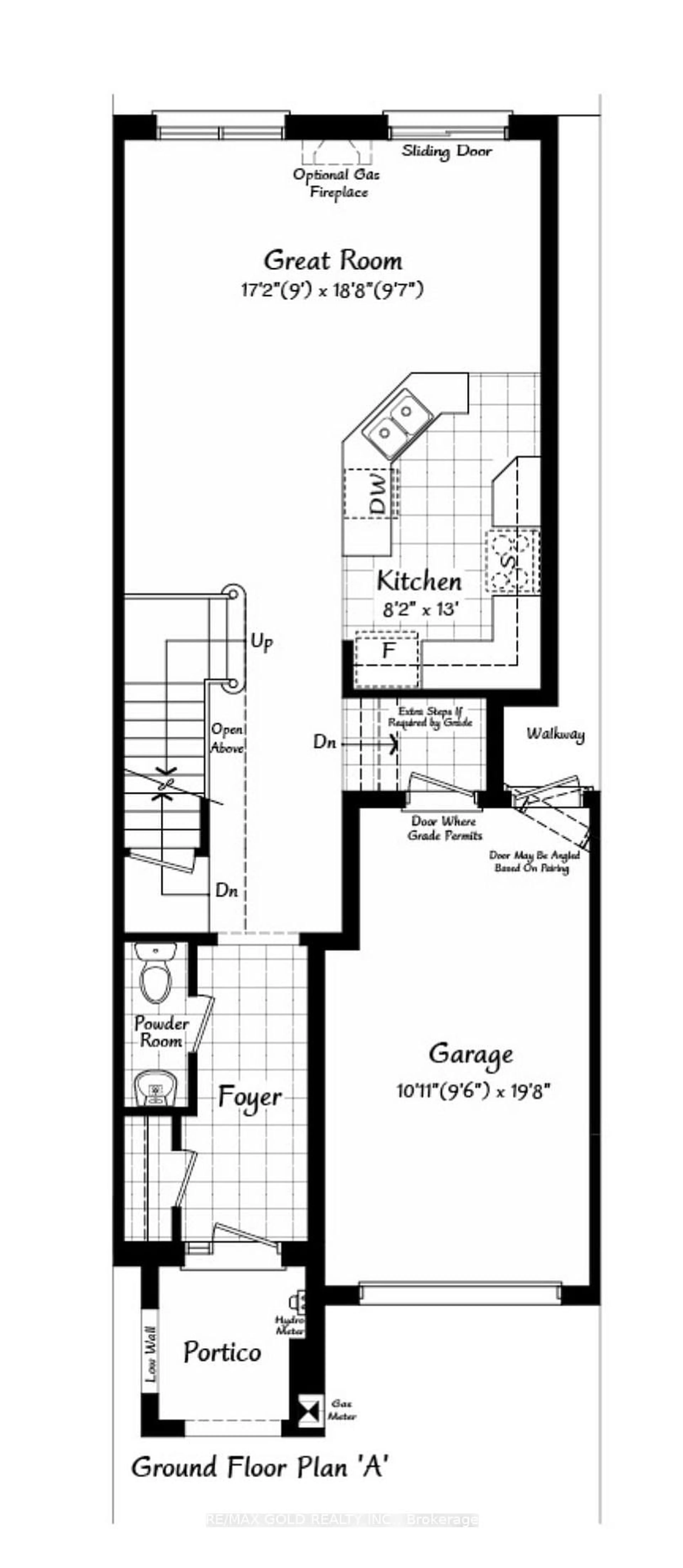 Floor plan for 53 Finegan Circ, Brampton Ontario L7A 4Z8