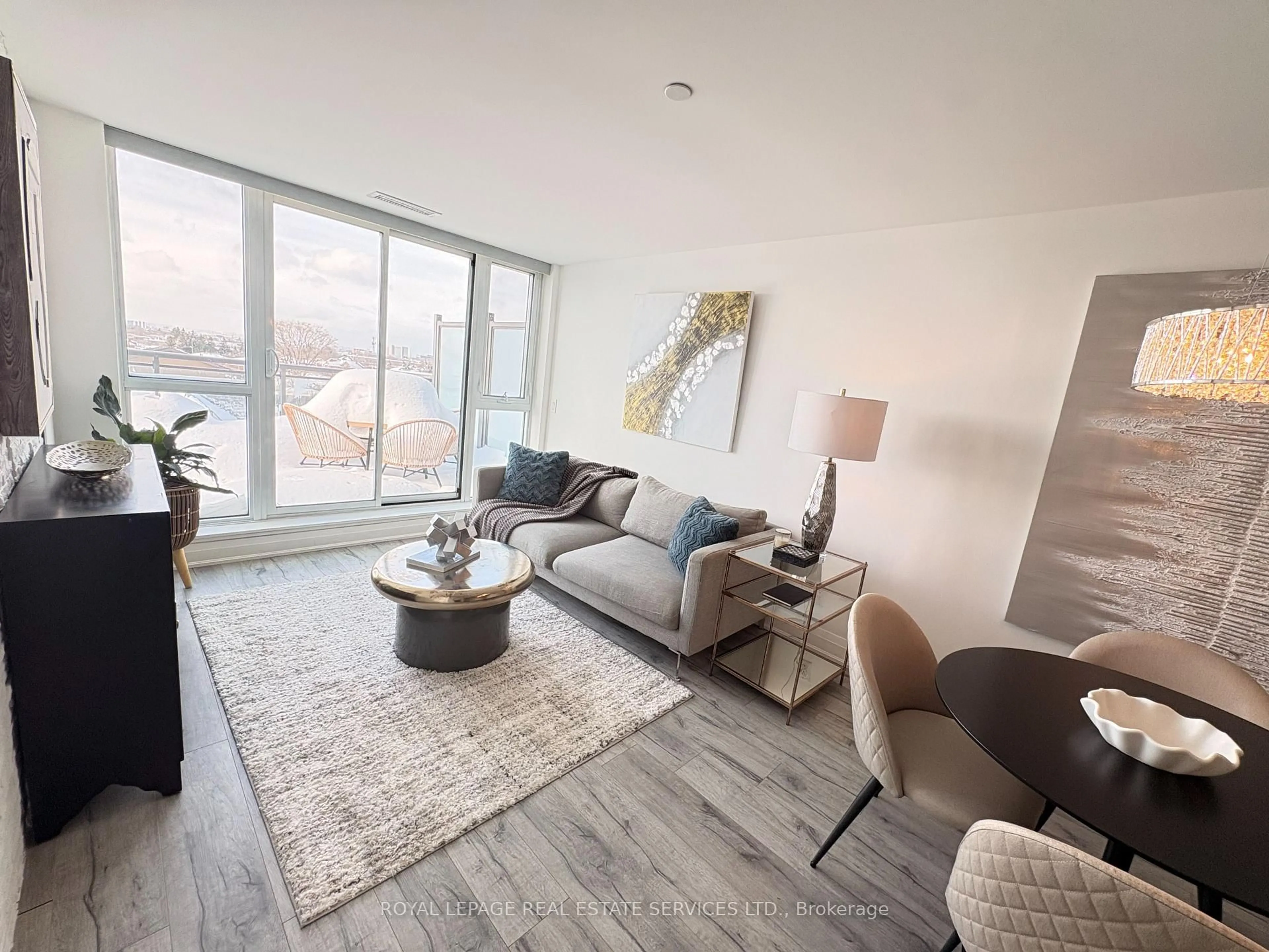 Living room with furniture, unknown for 16 Mcadam Ave #408, Toronto Ontario M6A 0B9