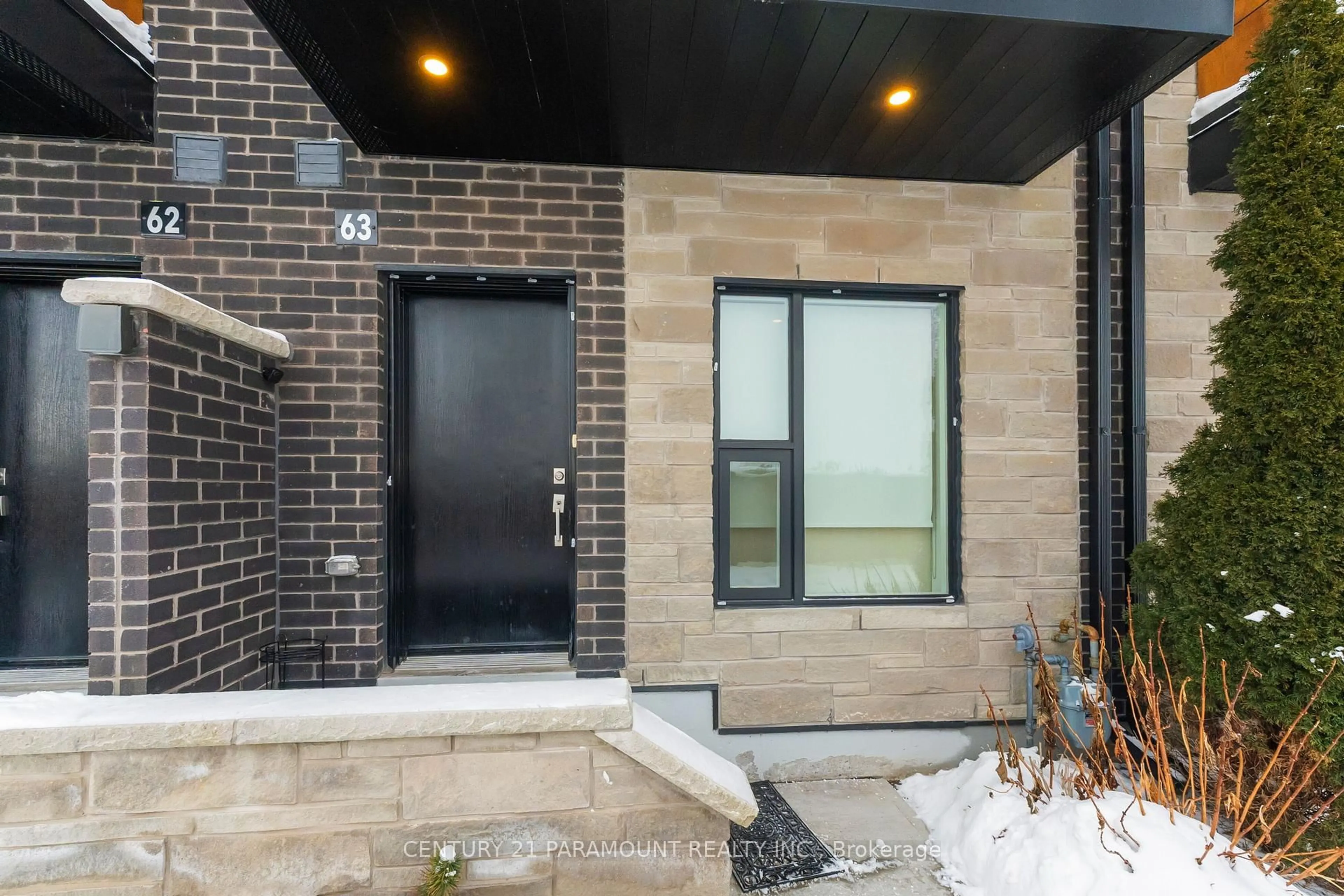 Home with brick exterior material, street for 200 Malta Ave #63, Brampton Ontario L6Y 6H8