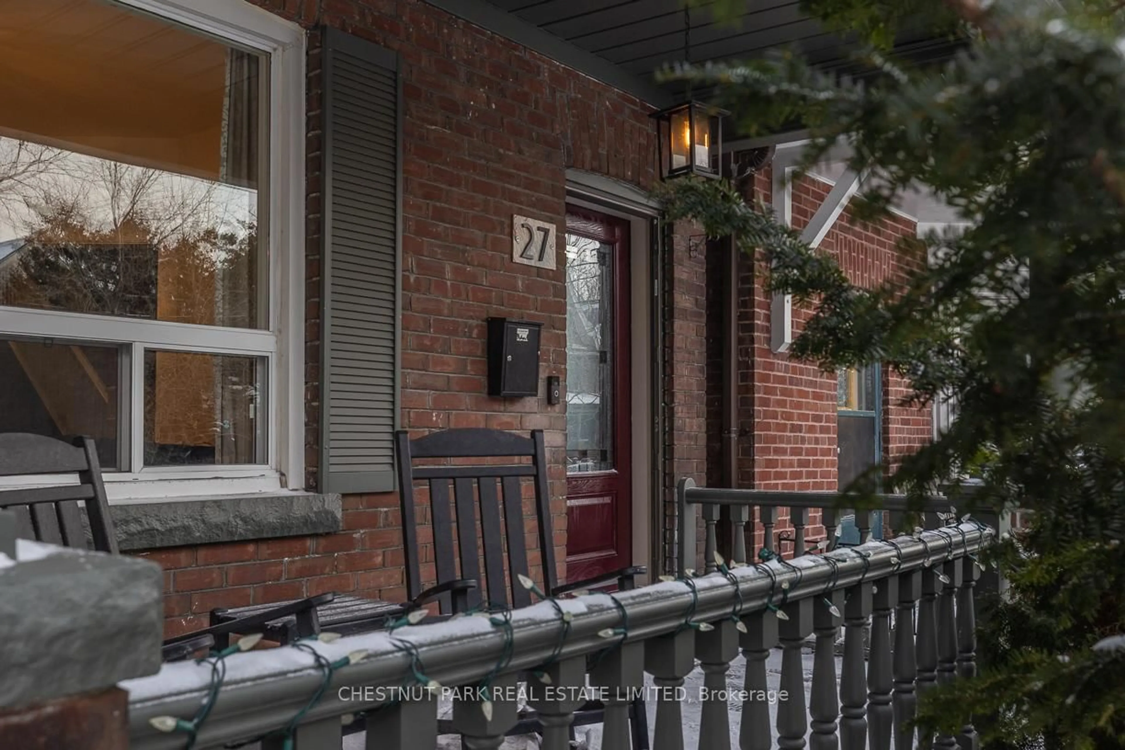 Patio, street for 27 Radford Ave, Toronto Ontario M6R 1Z5