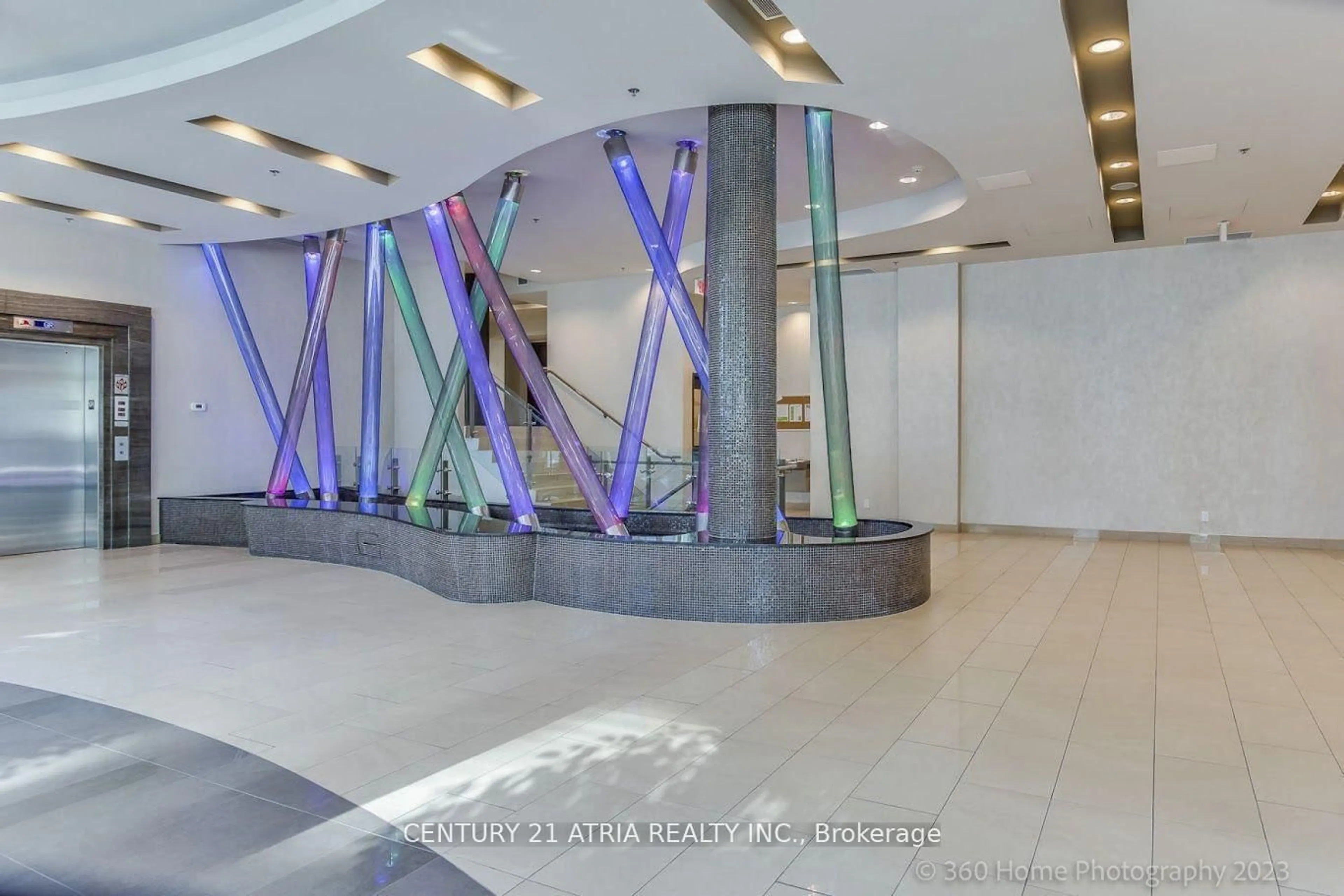 Indoor foyer for 60 Absolute Ave #2203, Mississauga Ontario L4Z 0A9